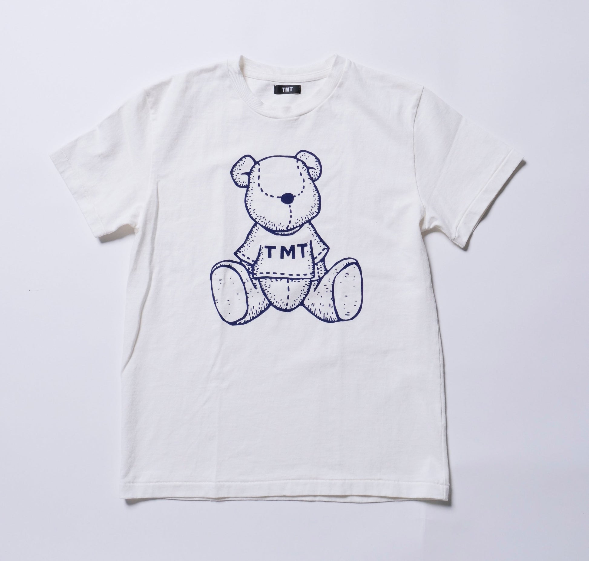 T-SHIRT A MANICHE CORTE IN JERSEY DI COTONE ASCIUTTO (ORSO)