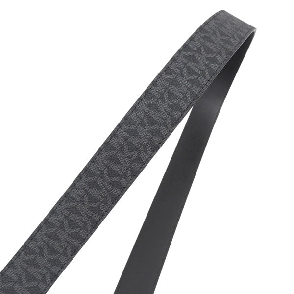マイケルコース ベルト レディース アウトレット PVC ブラック 34MM CTFR FLAT DRESS BELT 36F5TBLY3B BLACK MICHAEL KORS
