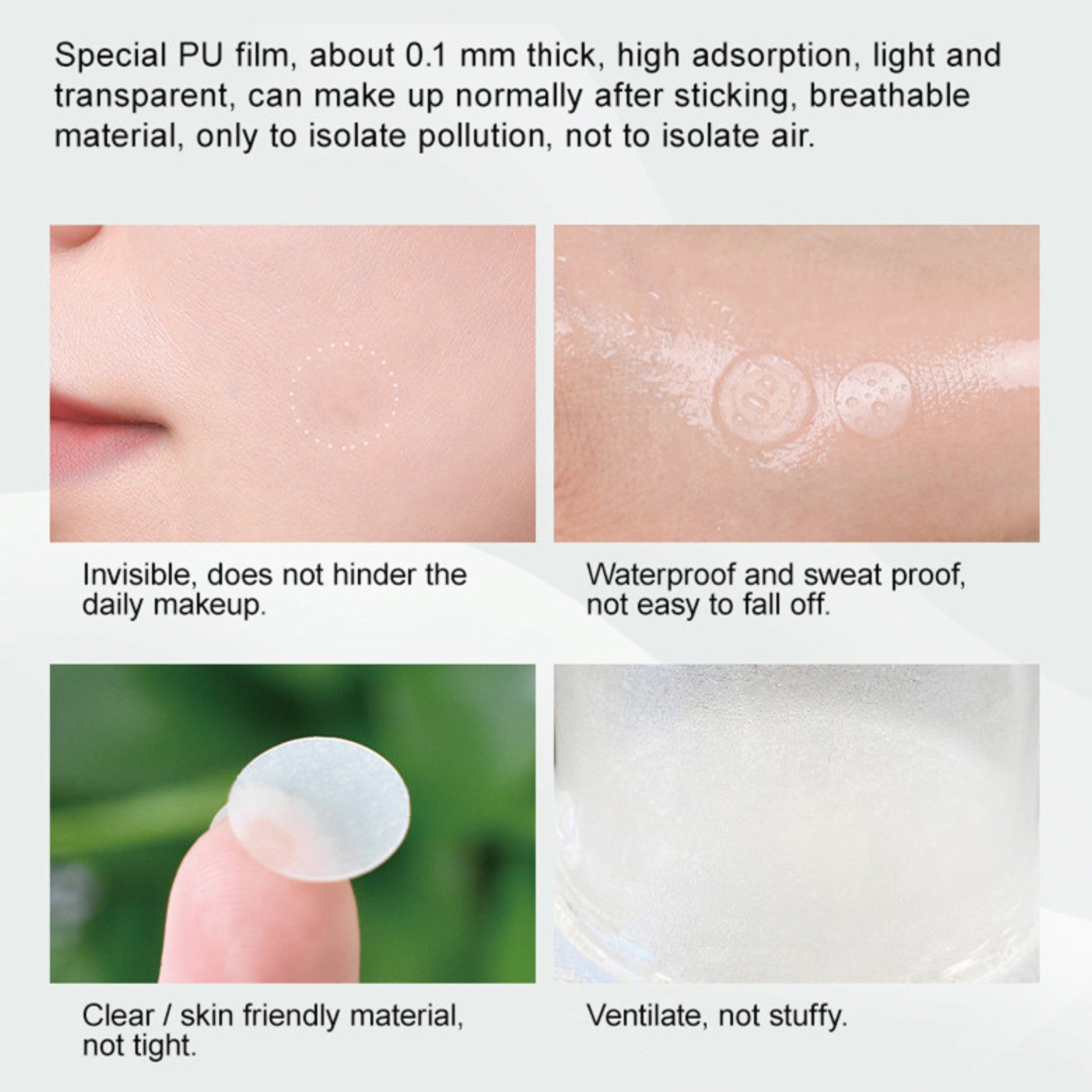 Anti-Acne Concealer Patch | Invisible Blemish Protection | 72 Patches