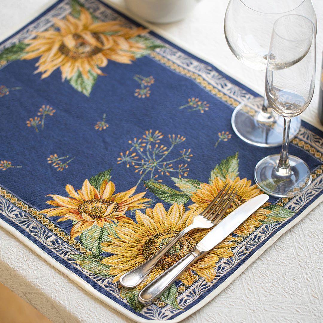 Tovaglietta Girasole Blu