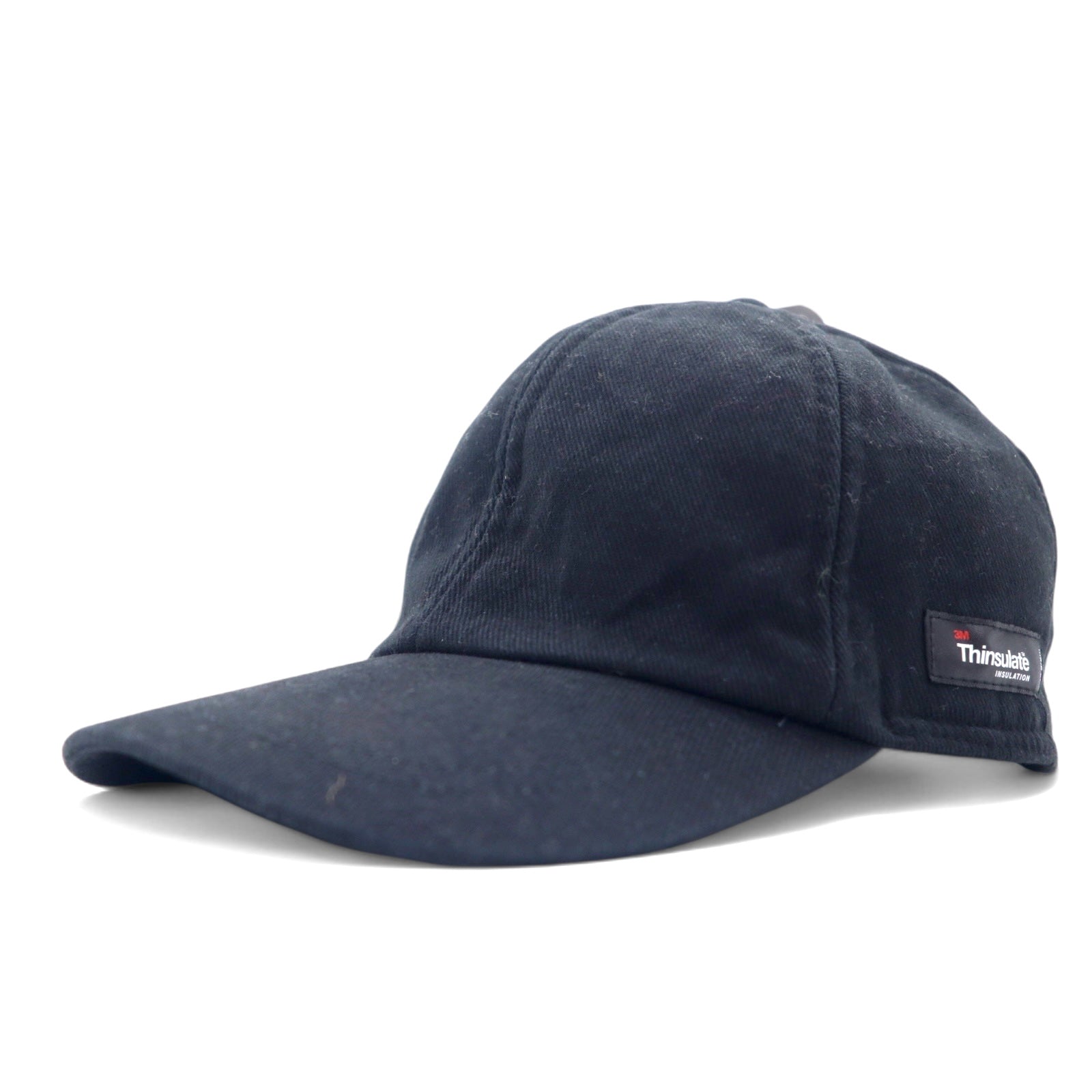 Berretto da baseball 3M Thinsulate INSULATION Teflon, taglia L, colore nero, in cotone con imbottitura e paraorecchie, patte laterali, fodera in pile e coulisse. Articolo mai usato.