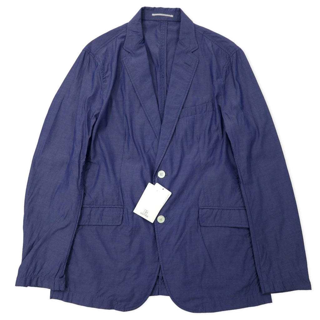417 EDIFICE 2B Giacca sartoriale L Blu Cotone 15-010-312-3006 Nuovo