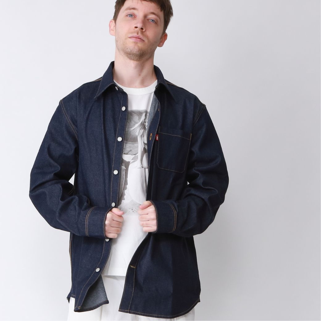 Camicia Larga in Denim 12oz