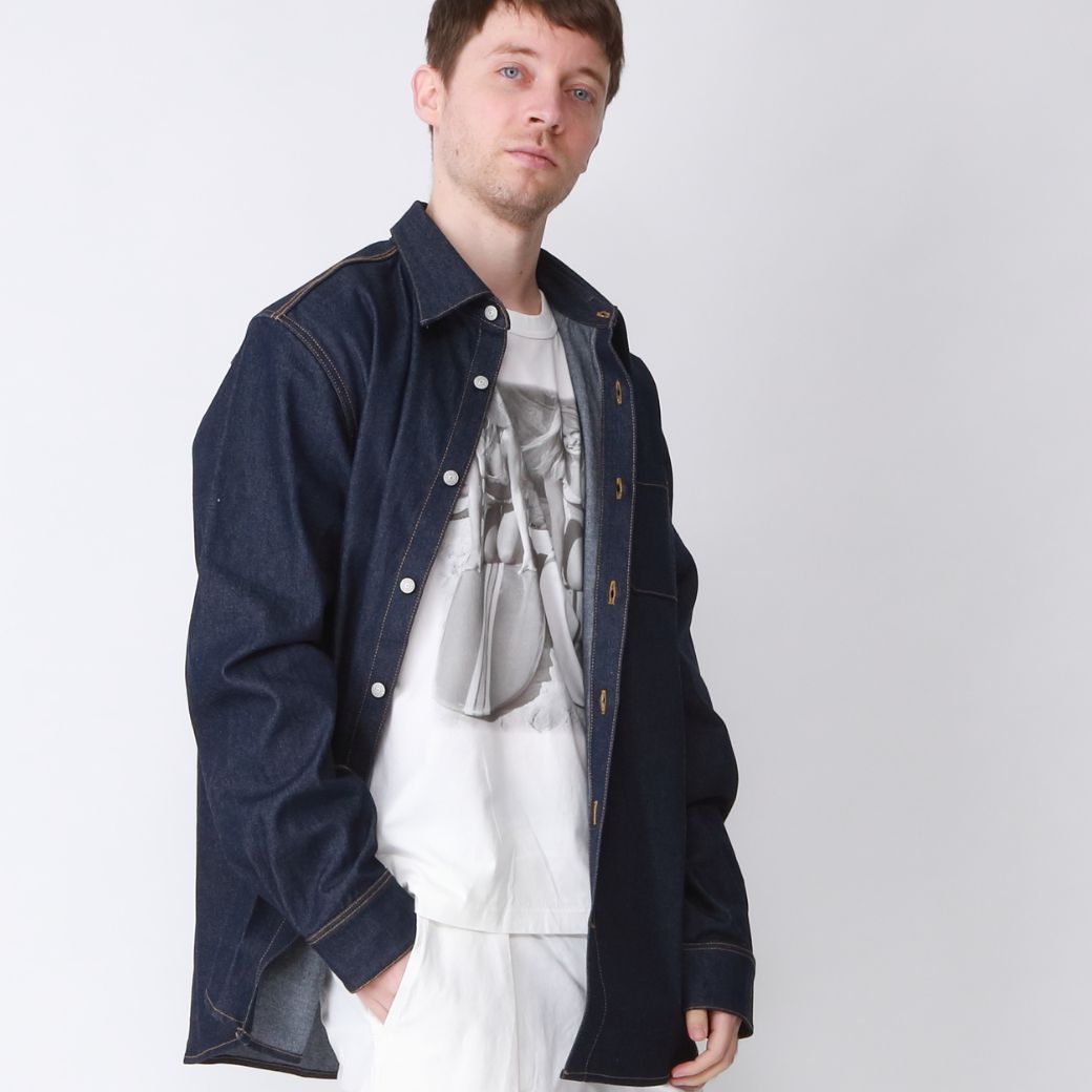 Camicia Larga in Denim 12oz