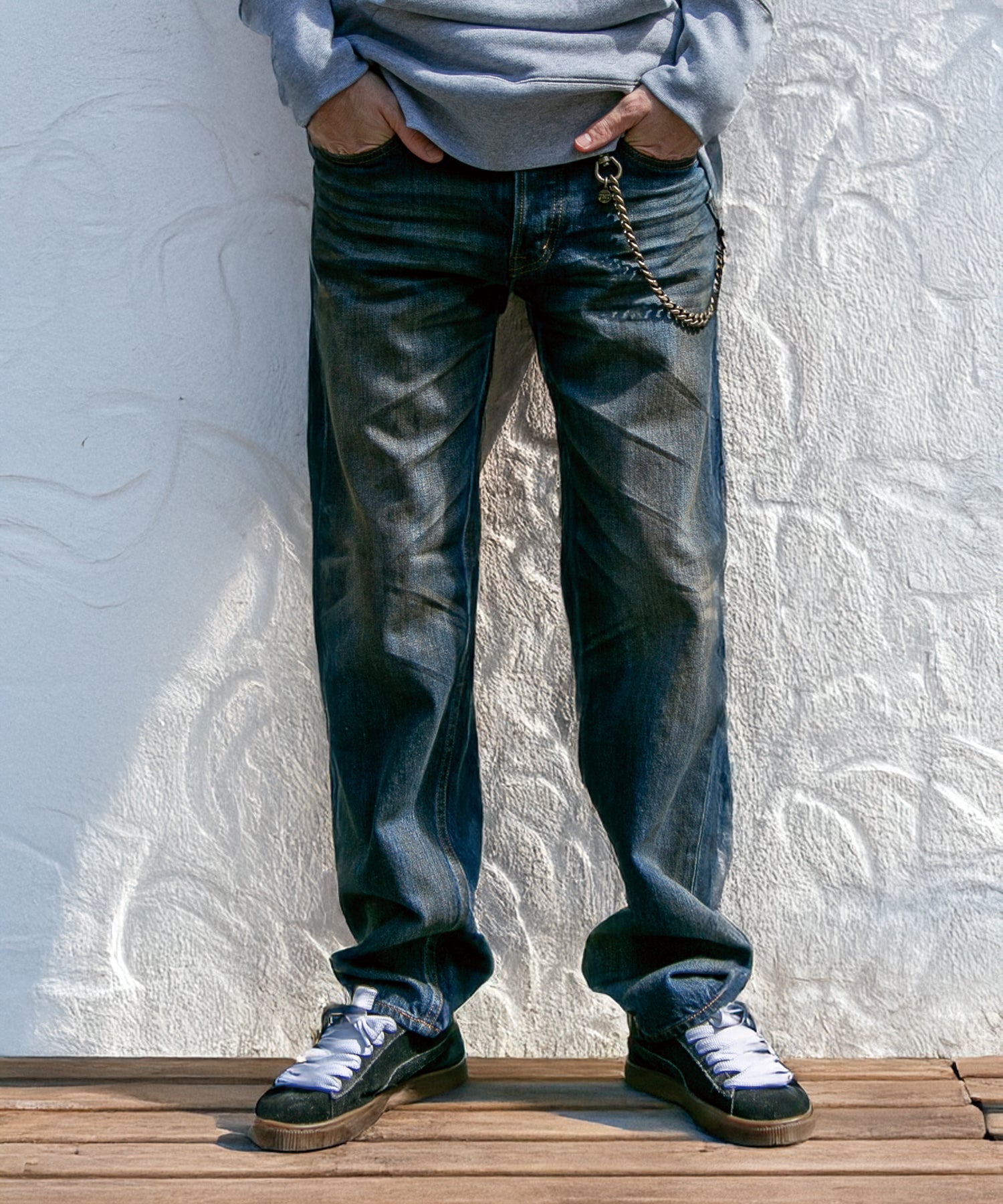 12oz SOFT DENIM 5P STRAIGHT