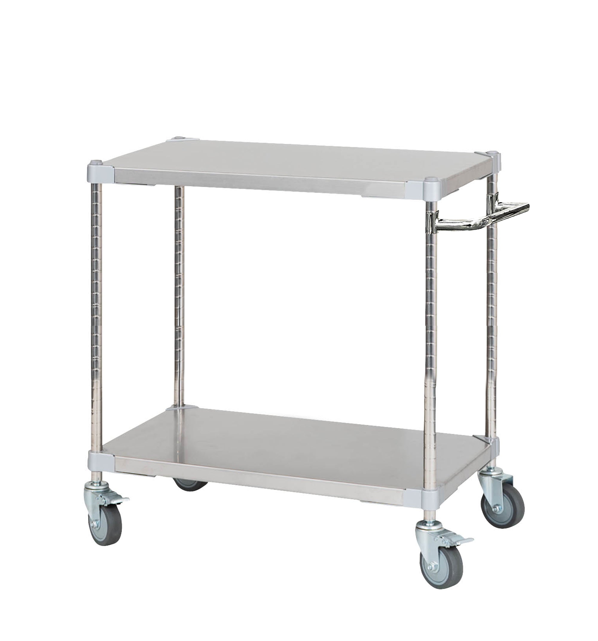 PROFACE Profissionale Acciaio inox SUS304 Carrello con maniglia Larghezza 60 Profondità 46 Altezza 85 2 ripiani TSSW2-46607