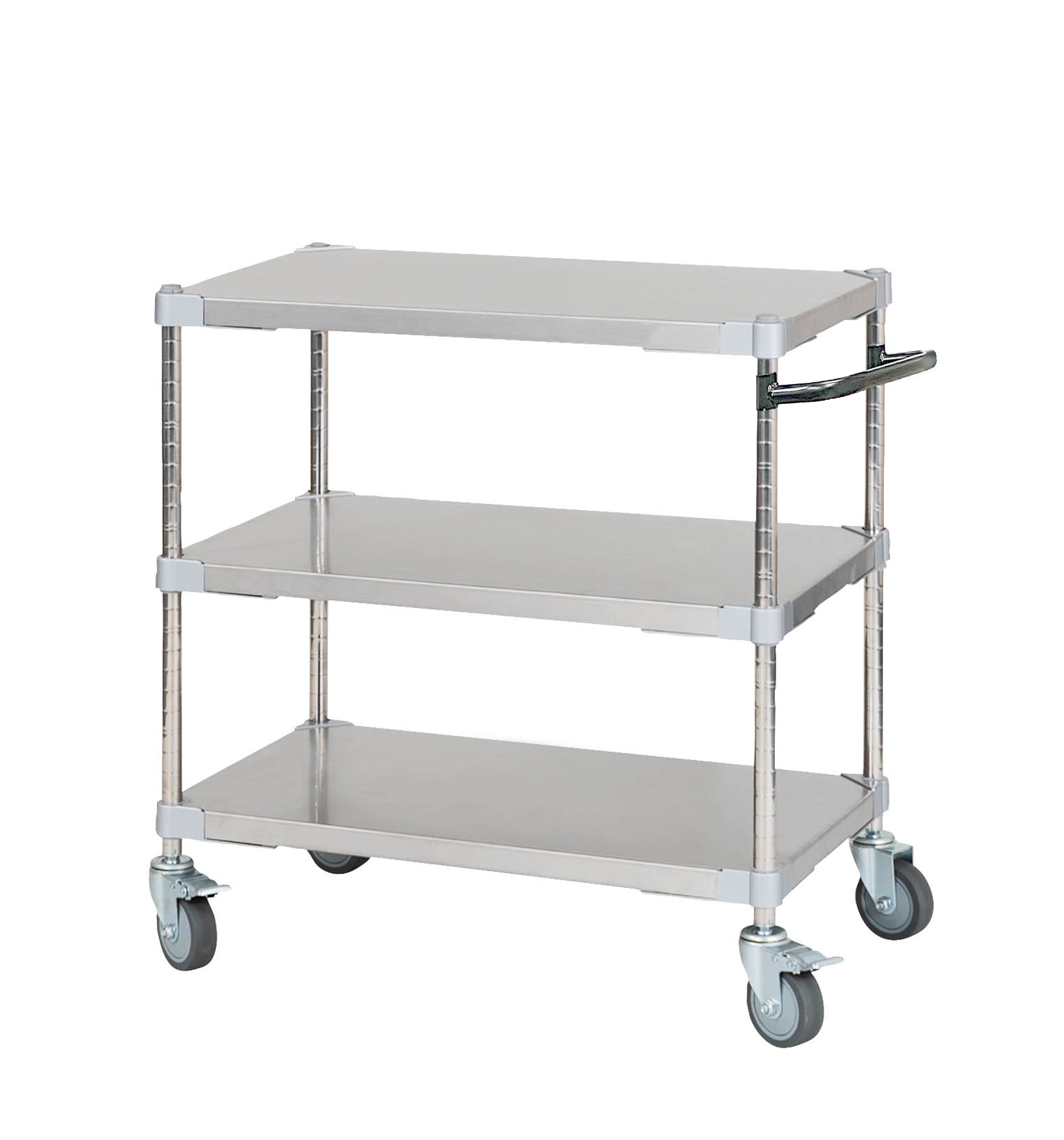 PROFACE Profase Carrello con maniglia in acciaio inox SUS304 Larghezza 76 Profondità 46 Altezza 85 3 ripiani TSSW3-46767