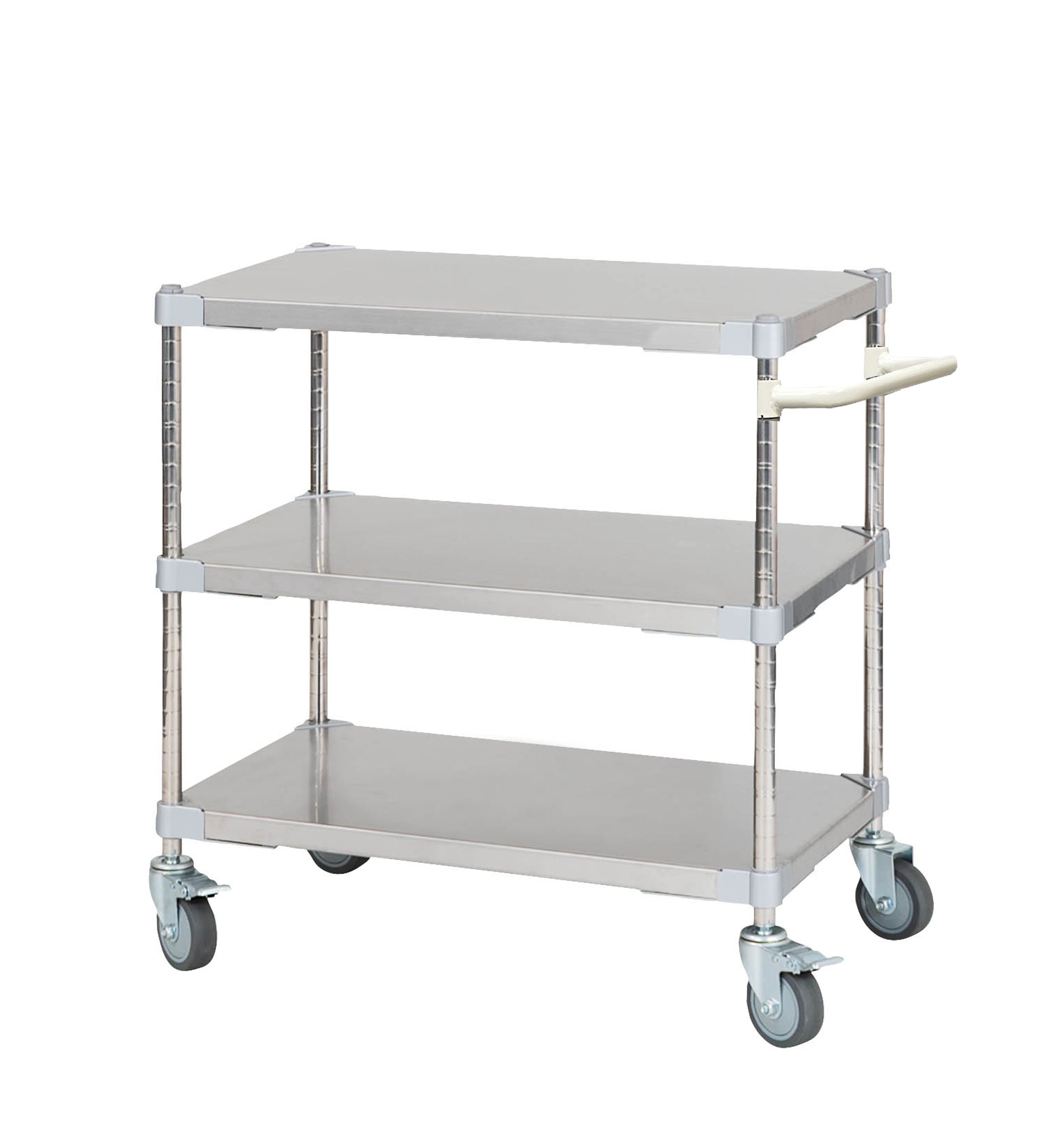 PROFACE Profase Carrello con maniglia in acciaio inox SUS304 Larghezza 76 Profondità 46 Altezza 85 3 ripiani TSSW3-46767