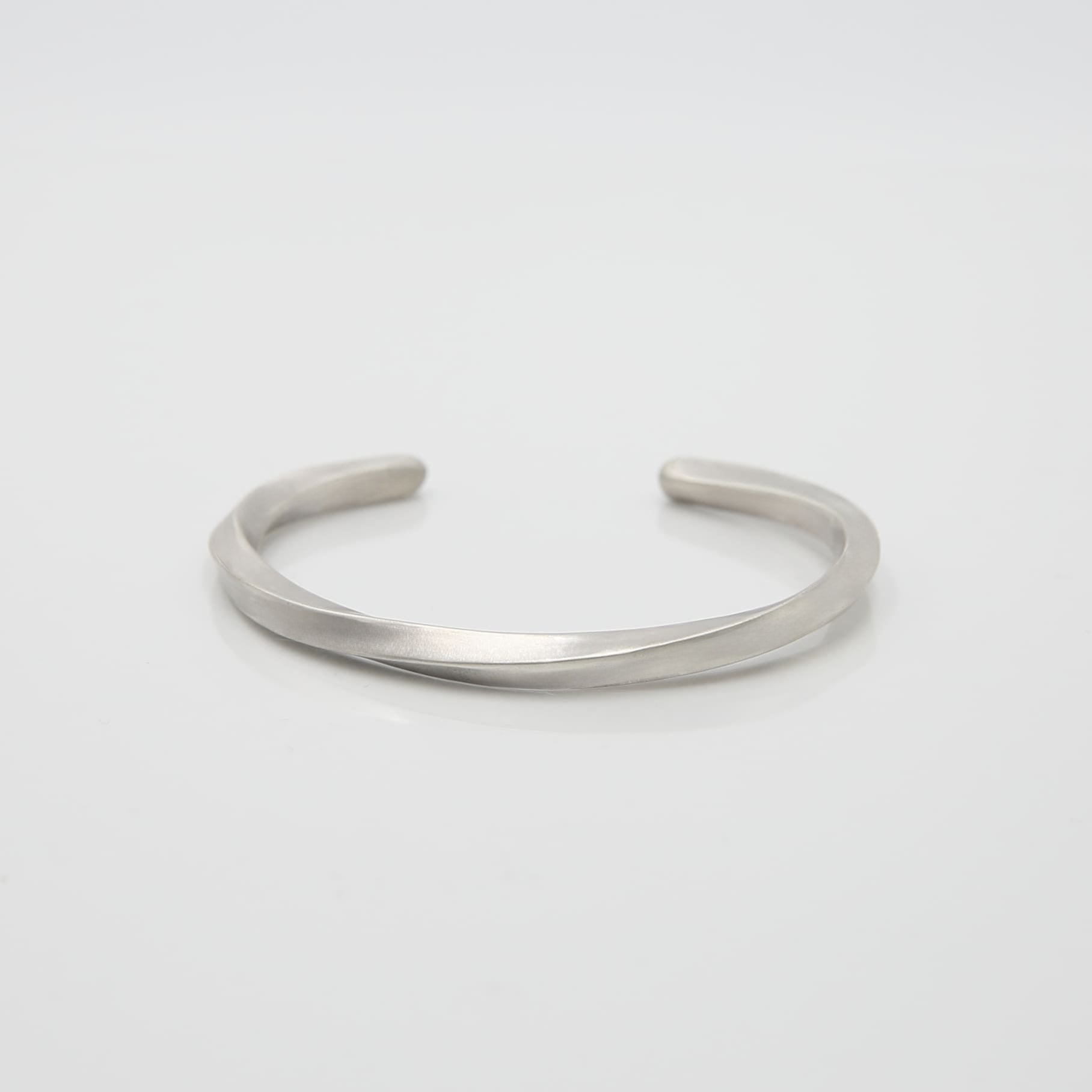 シルバー925 バングル ｜幅4mm｜21-B-001