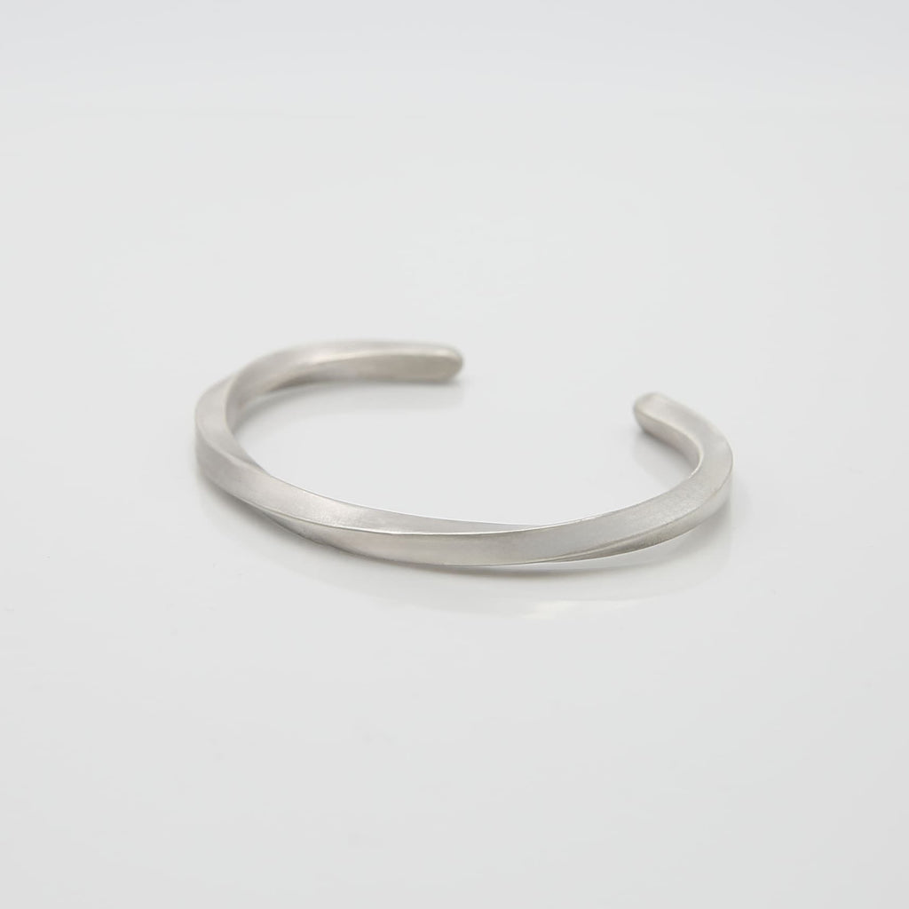 シルバー925 バングル ｜幅4mm｜21-B-001