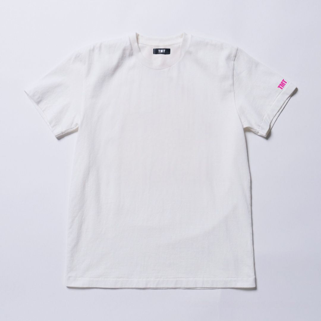 T-SHIRT A MANICHE CORTE STANDARD IN JERSEY DI COTONE ASCIUTTO