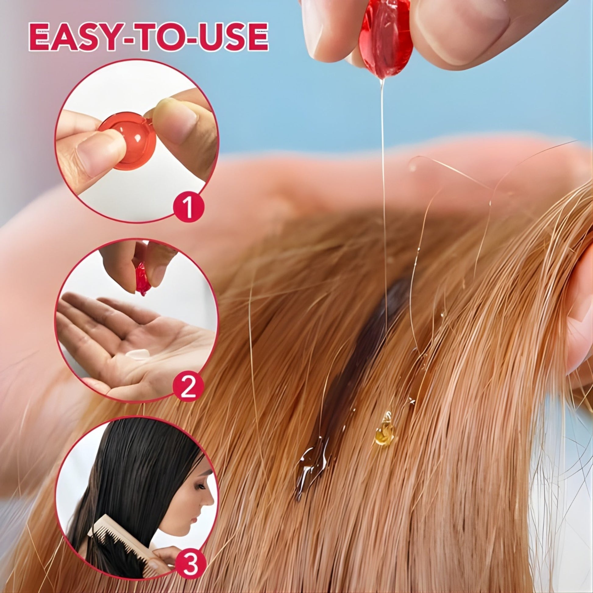 PureGlow Hair Elixir + Vitamin Gummies Set | Inside-Out Hair Care
