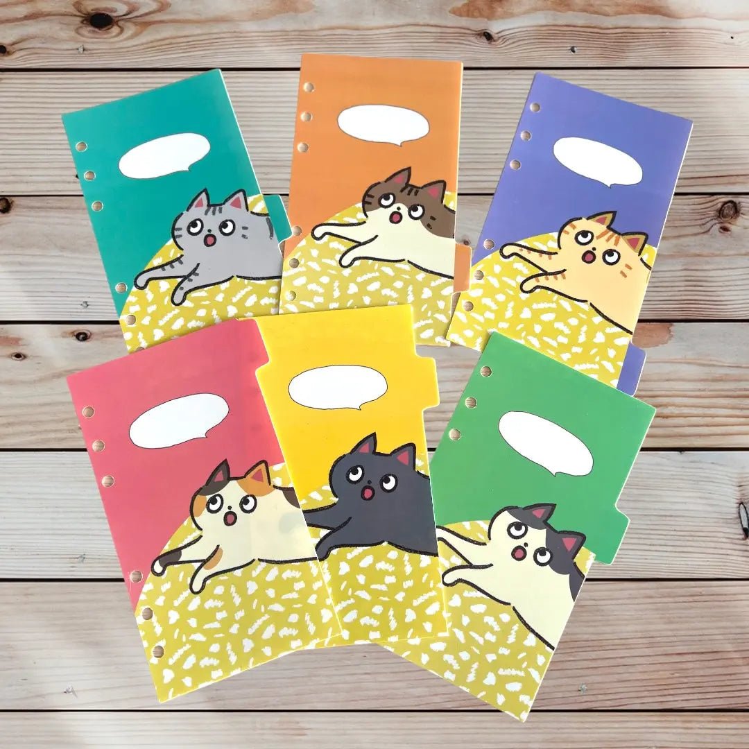 Ricariche agenda Cat Help ⑥ | 5 divisori