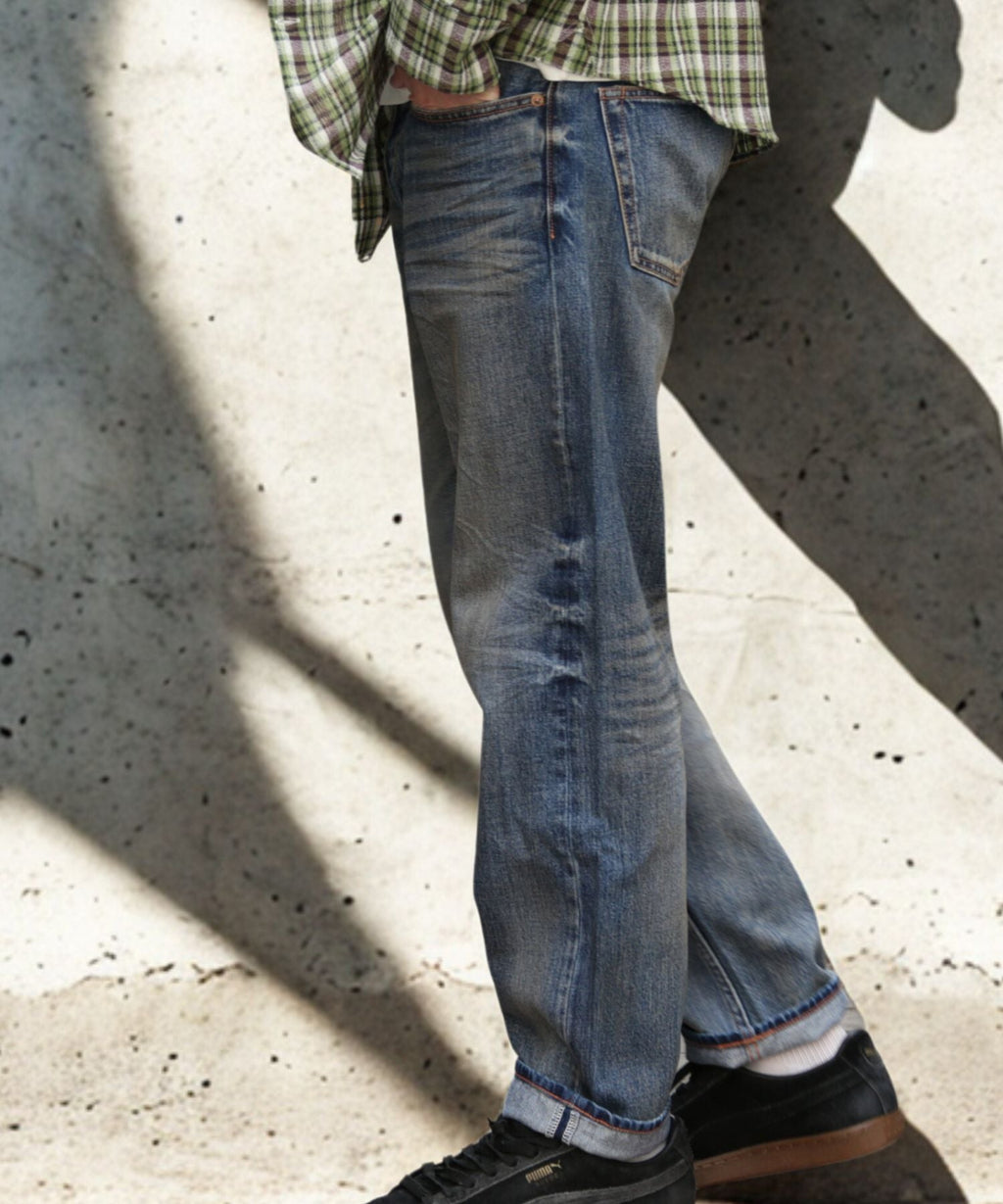 12oz SOFT DENIM 5P STRAIGHT