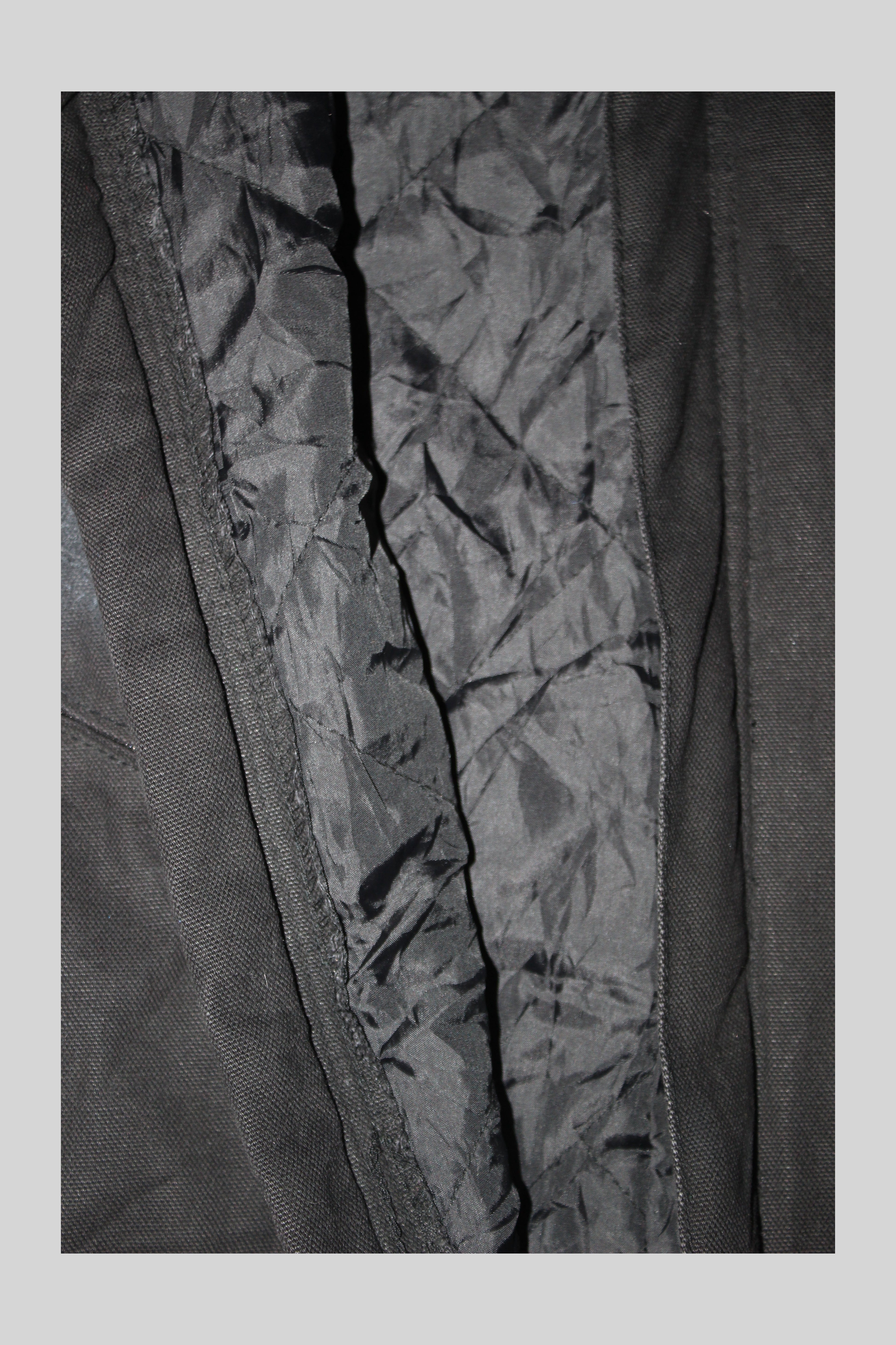 ALL IN ONE LONG COAT(BLACK)