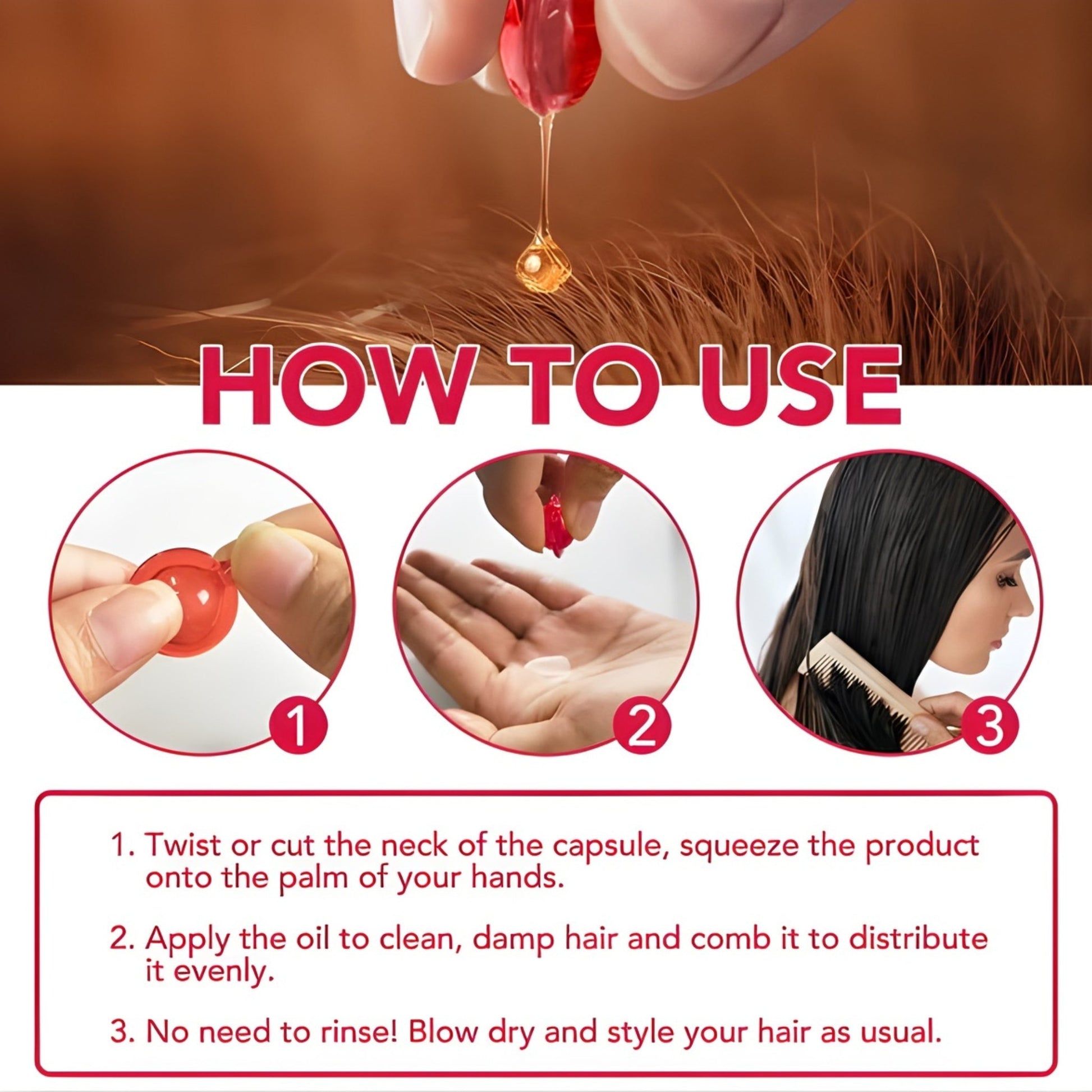 PureGlow Hair Elixir + Vitamin Gummies Set | Inside-Out Hair Care