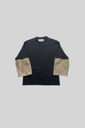 T-SHIRT A MANICHE LUNGHE "MILITARY LAUNDRY BAG SLEEVE" (parte 1)