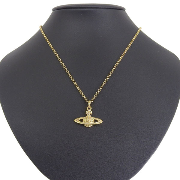 ヴィヴィアンウエストウッド アクセサリー レディース ネックレス ゴールドカラー MINI BAS RELIEF PENDANT 6302008602R121 VIVIENNE WESTWOOD