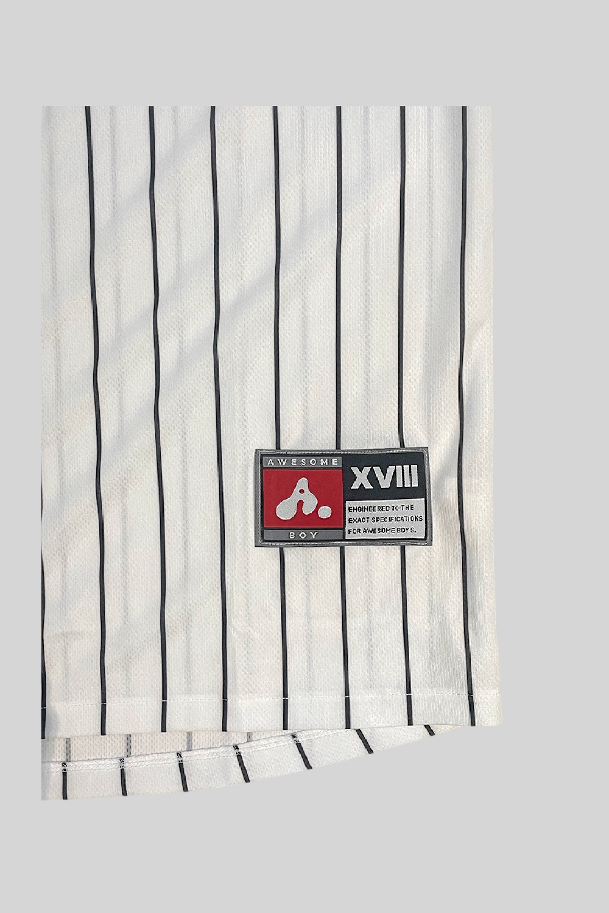 MAGLIA BASEBALL "RECYCLE" (BIANCA)
