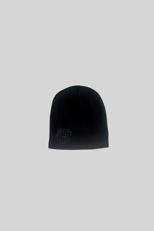 "A" LOGO BEANIE(SPANGLE BLACK)