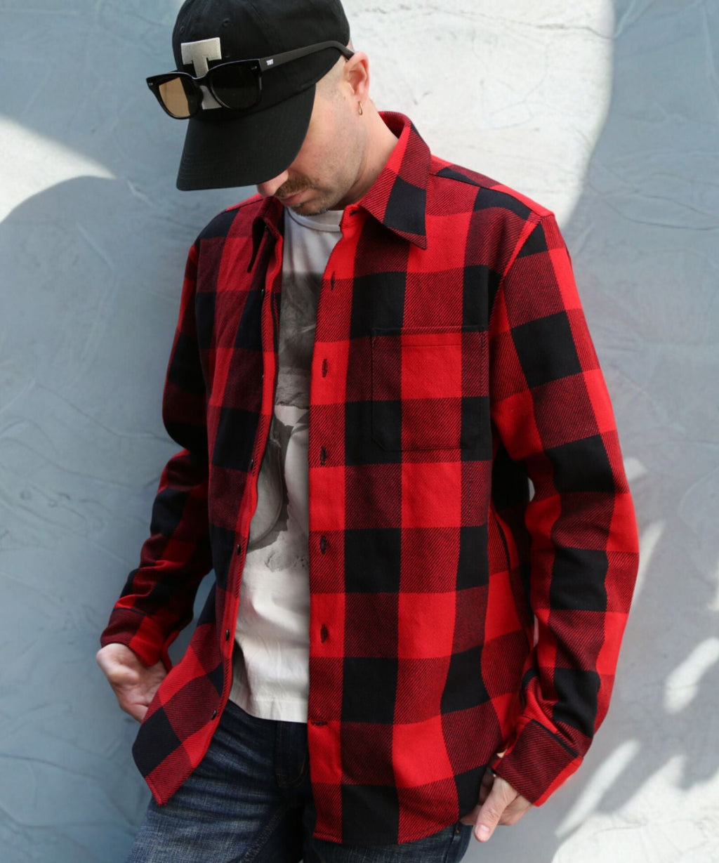 Camicia a quadri buffalo