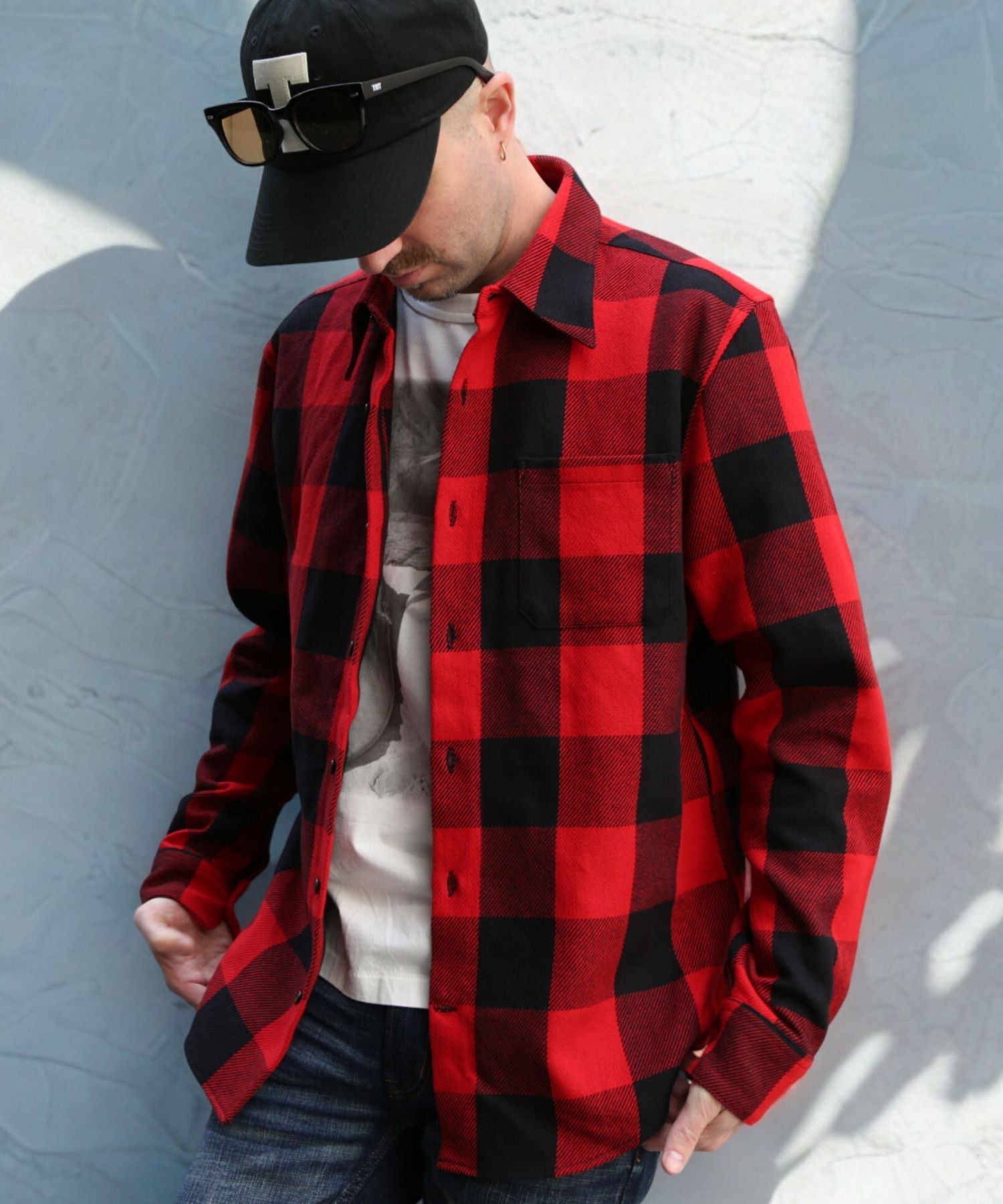 Camicia a quadri buffalo