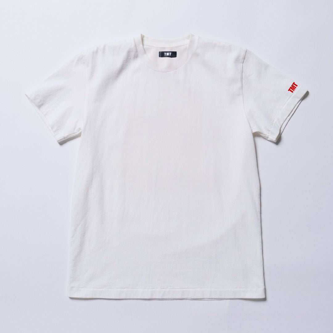 T-SHIRT A MANICHE CORTE STANDARD IN JERSEY DI COTONE ASCIUTTO