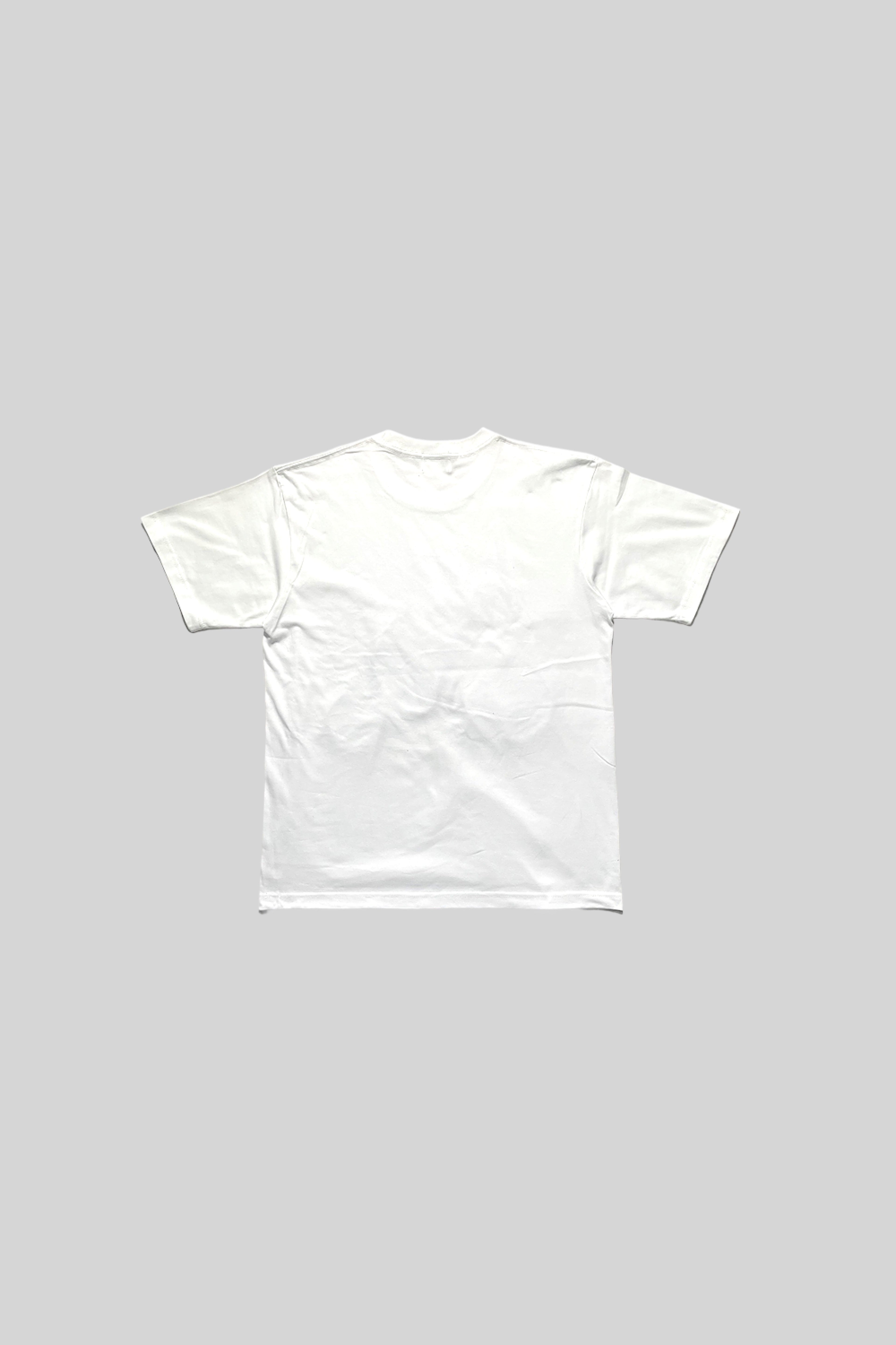 "A" LOGO TEE(SPANGLE SILVER)