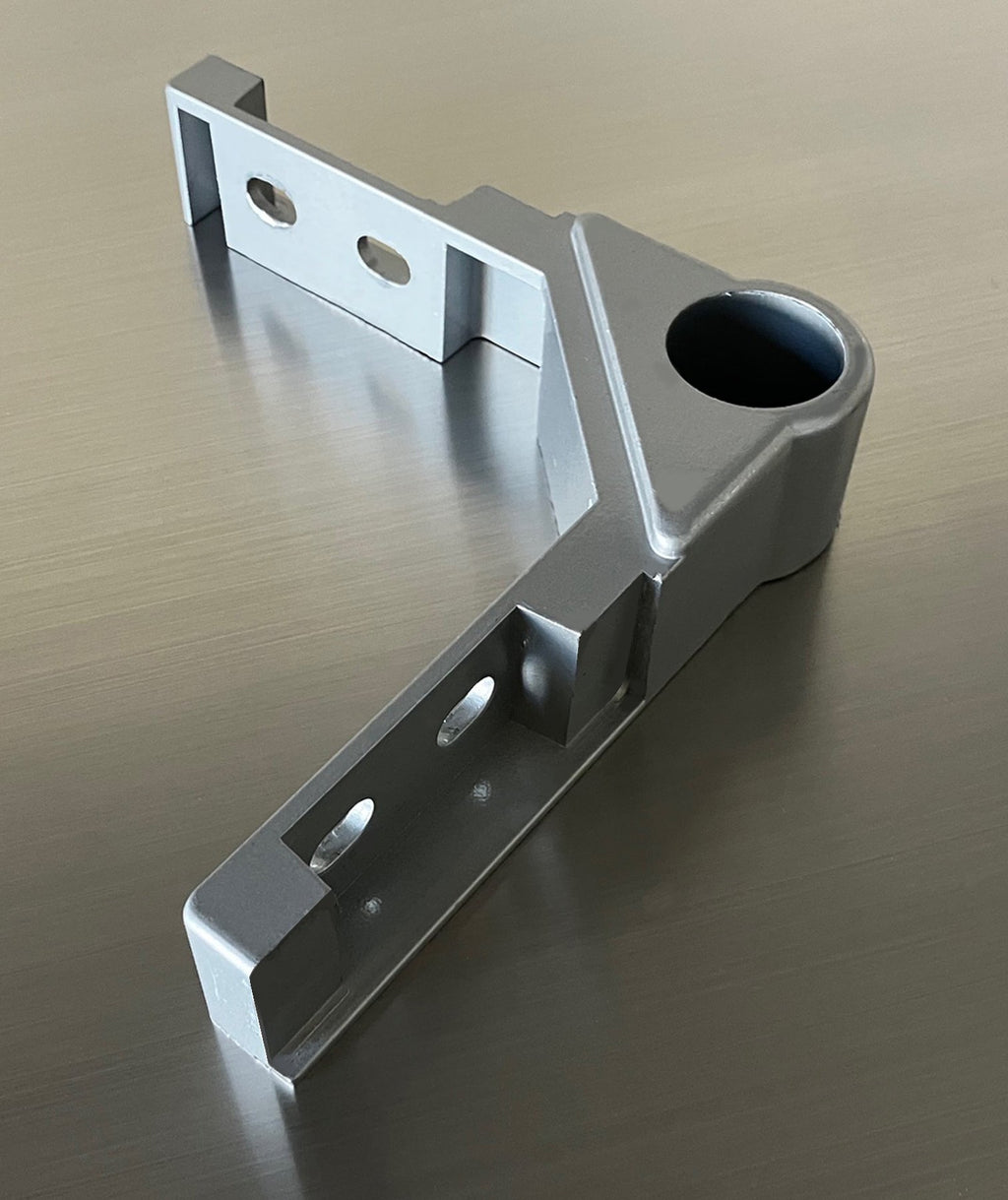 Carrello di servizio in acciaio inox con ruote, 3 ripiani, altezza 135 cm, profondità 46 cm
