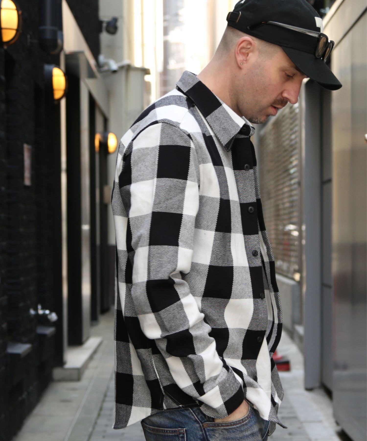 Camicia a quadri buffalo