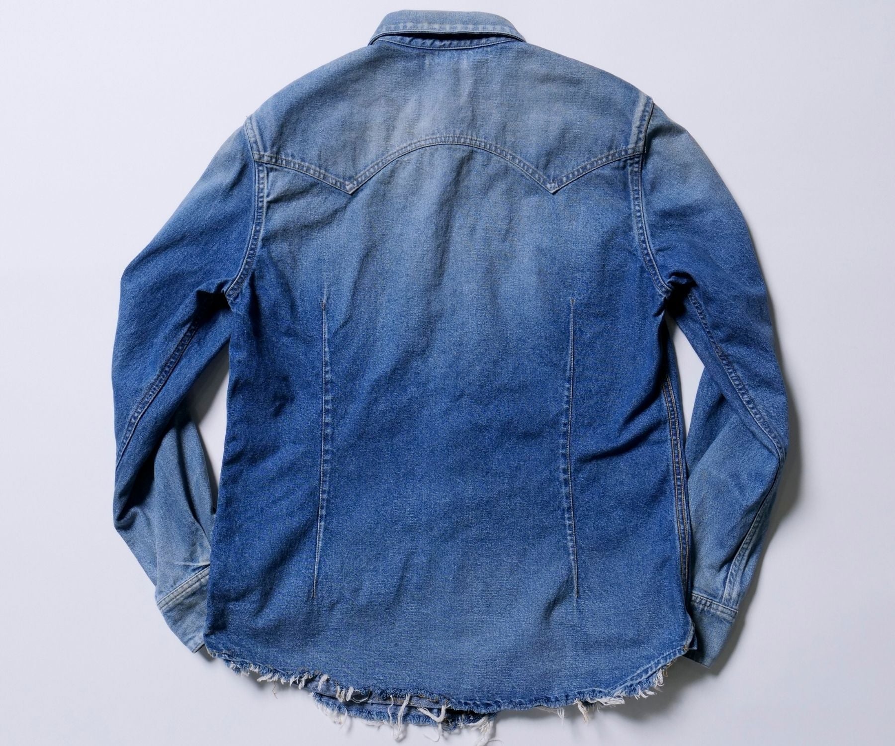 Camicia in denim 10oz (grunge)