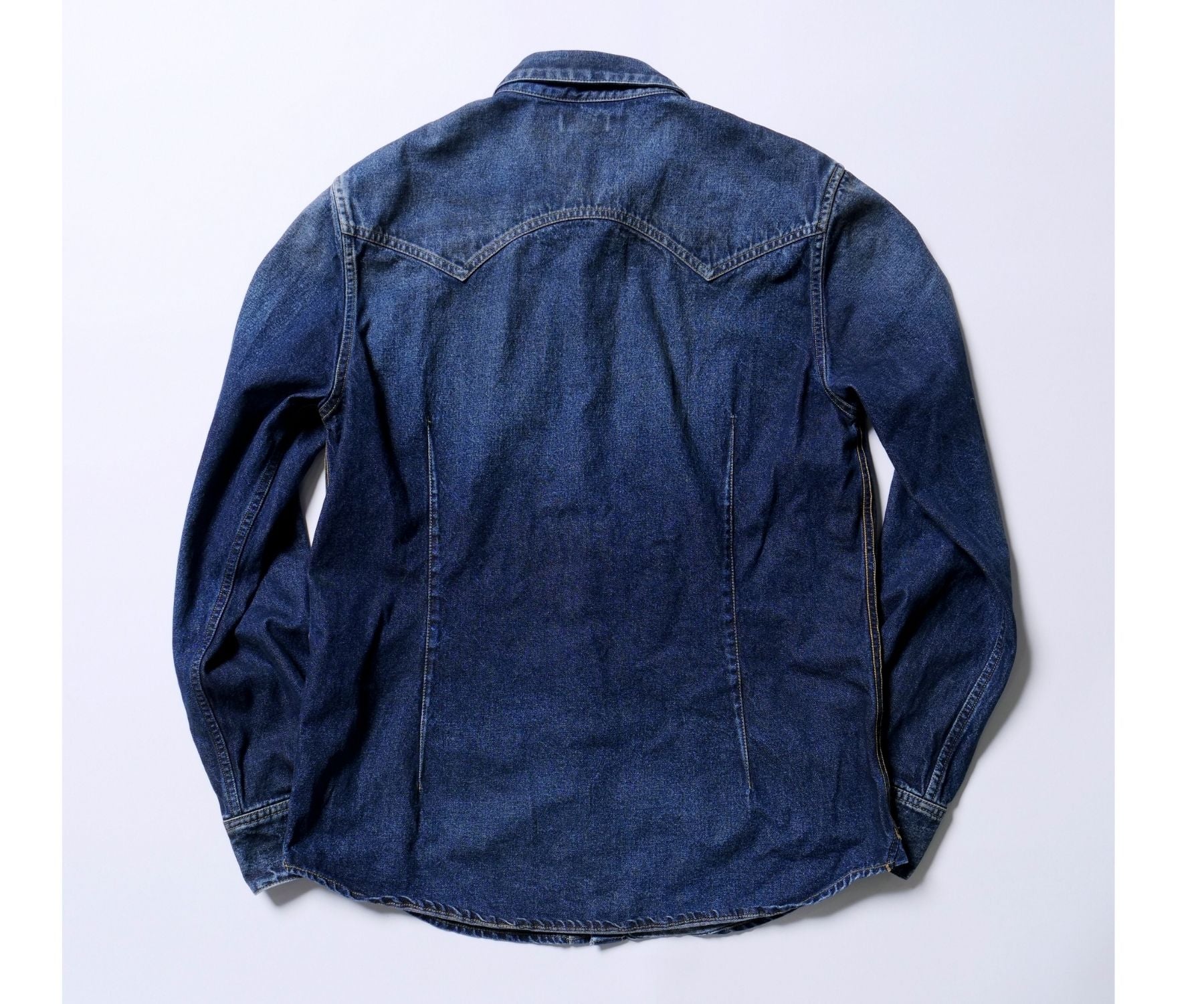 Camicia in denim 10 once (finitura vintage)