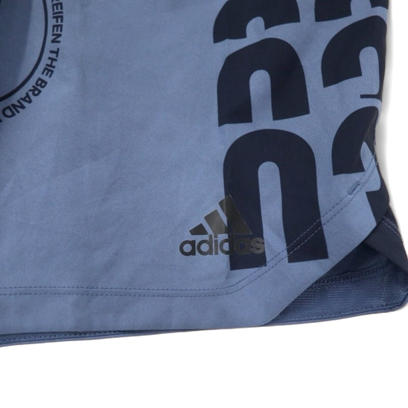 adidas Pantaloncini da calcio, pantaloncini corti 2XO, blu navy, poliestere, fantasia, taglia USA