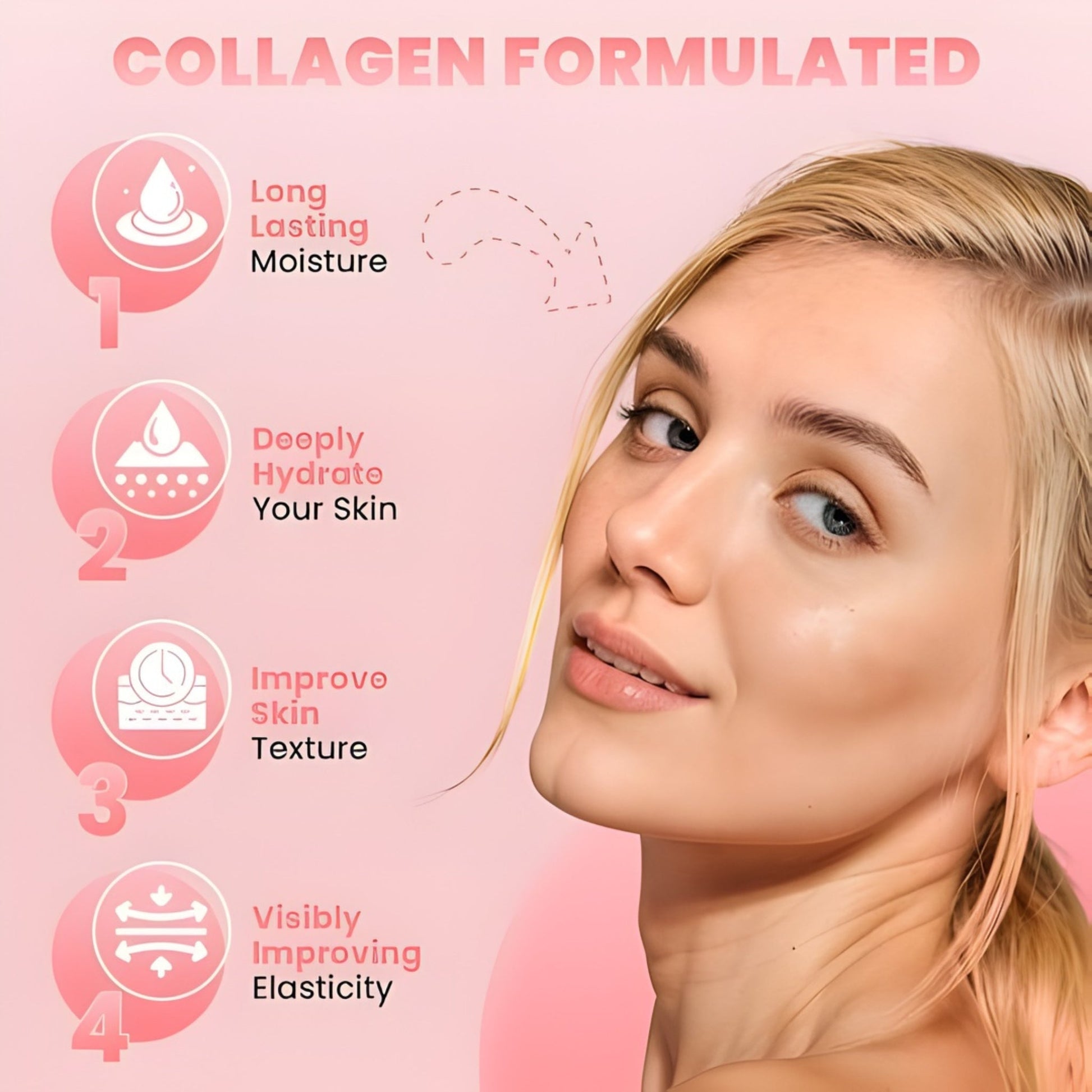 Collagen Firming Overnight Face Mask | Hyaluronic Acid + Niacinamide | 50ml