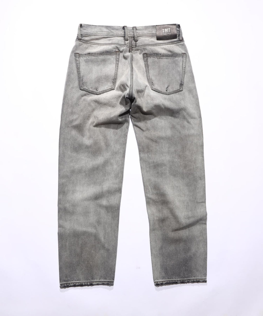 12oz SOFT BLACK DENIM 5P STRAIGHT