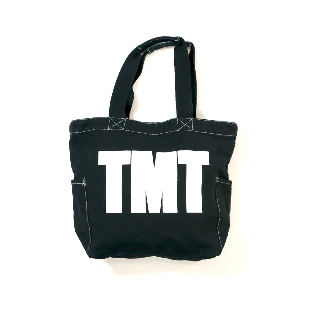 BORSA SHOPPER IN TELA (TMT) / NERO