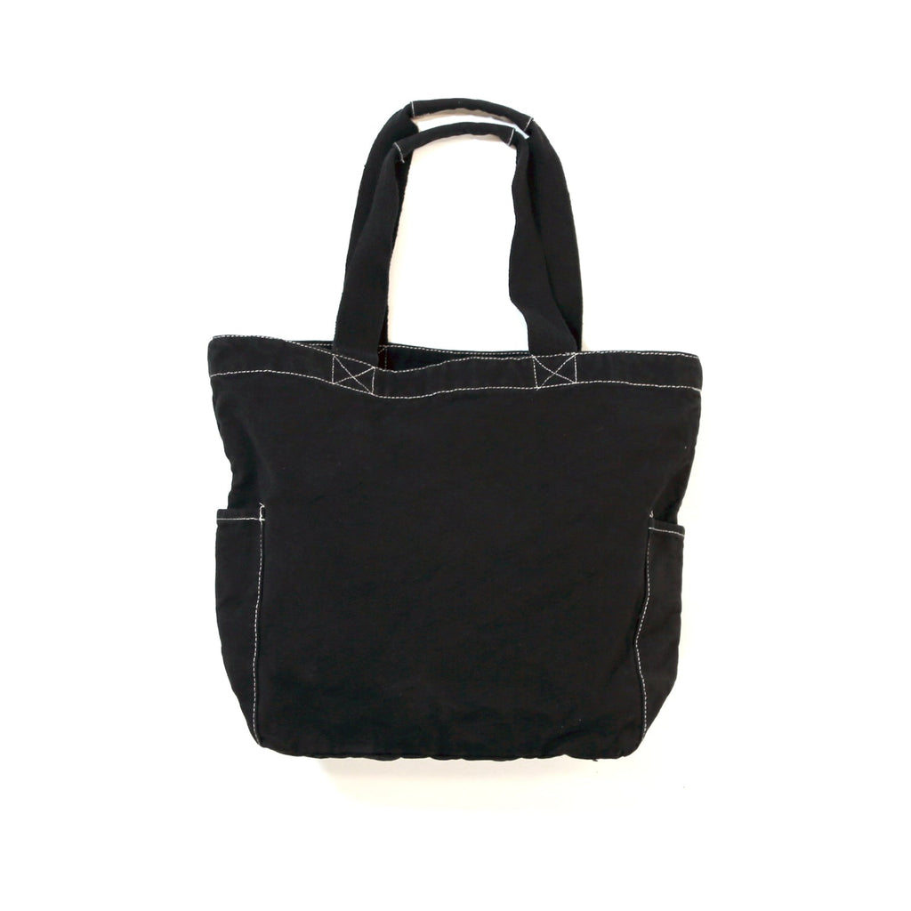 BORSA SHOPPER IN TELA (TMT) / NERO
