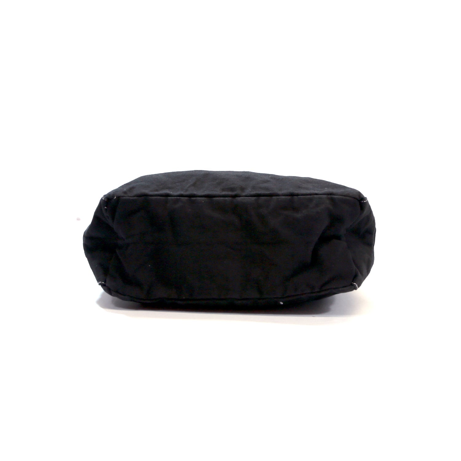 BORSA SHOPPER IN TELA (TMT) / NERO