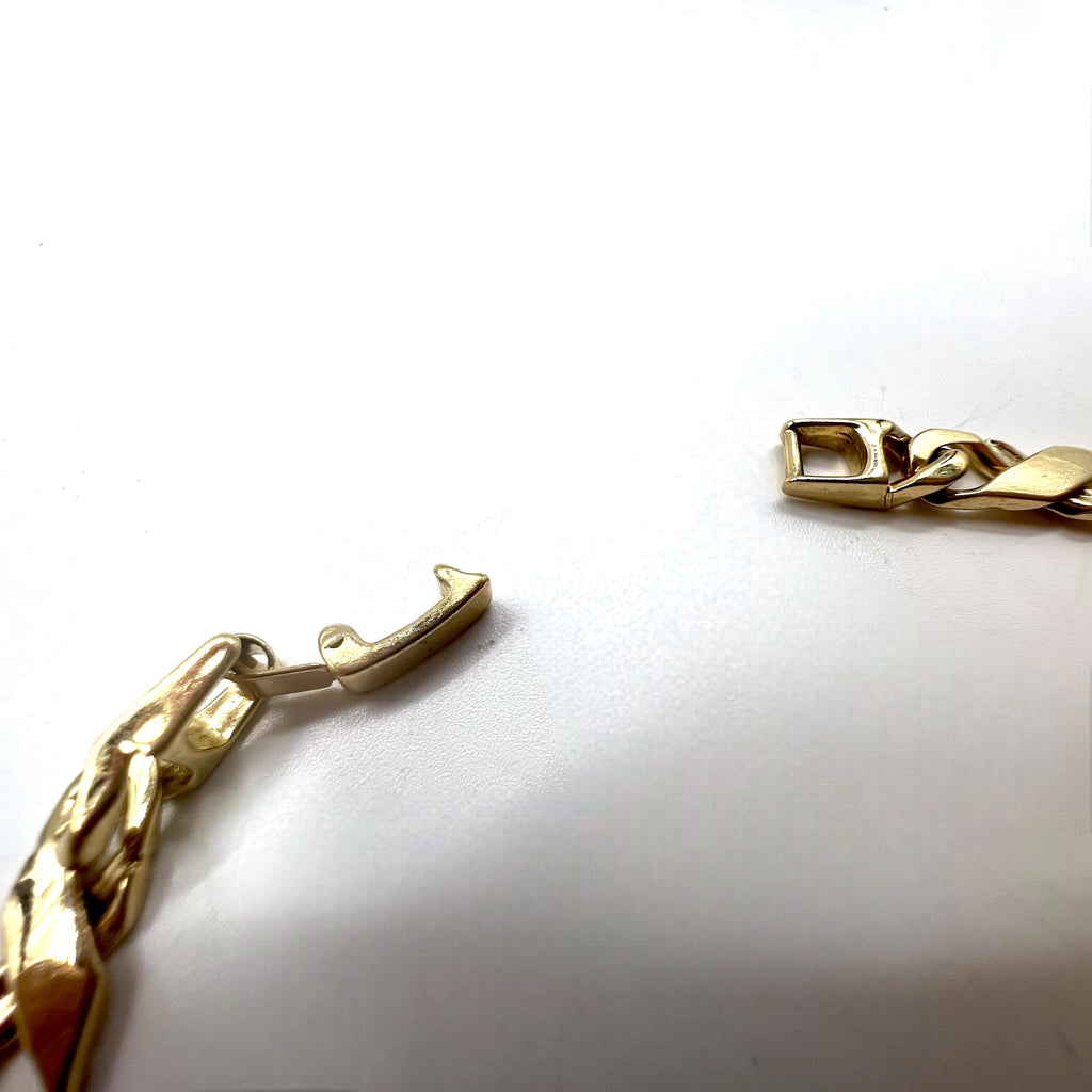 Bracciale a maglie Vintage 19cm Oro