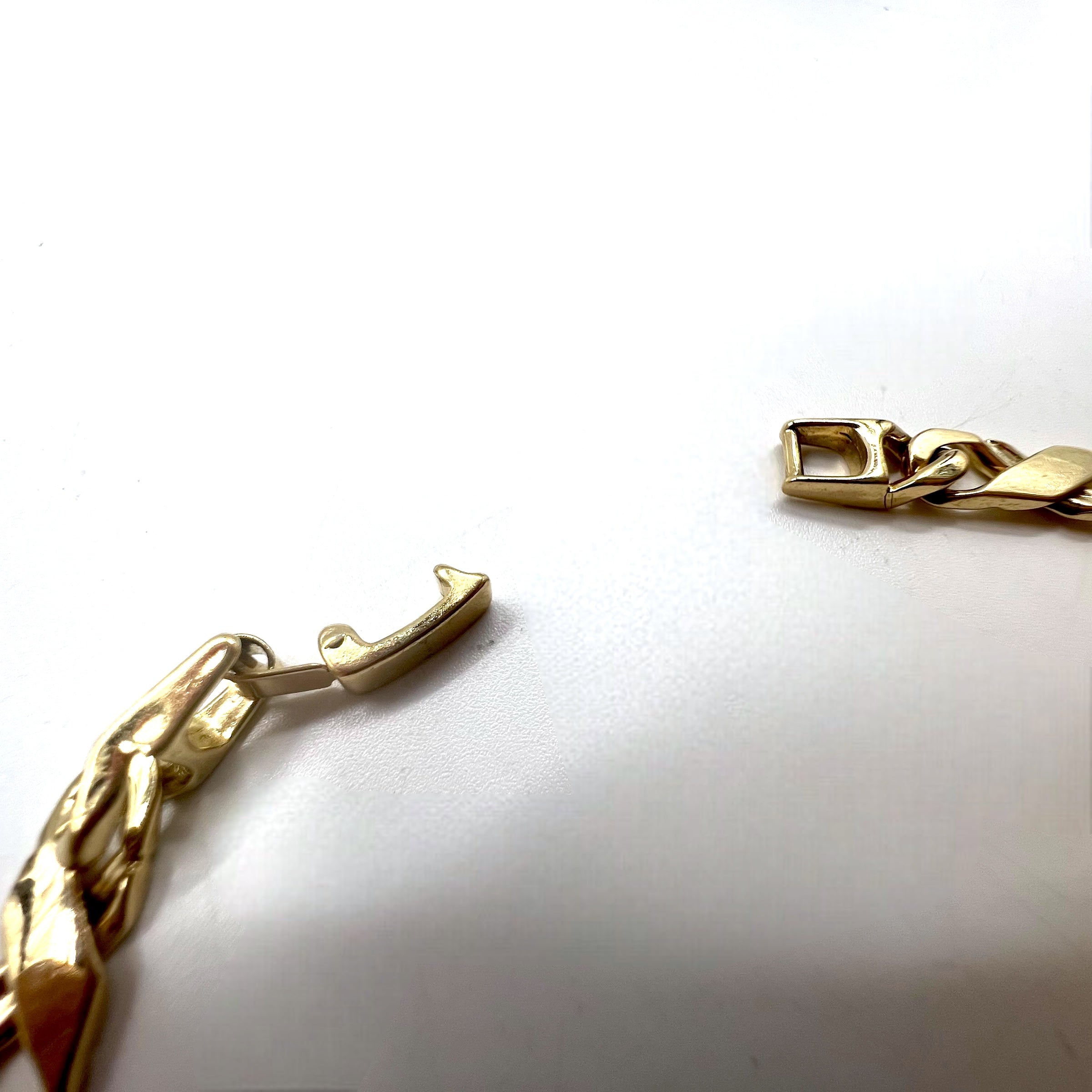Bracciale a maglie Vintage 19cm Oro