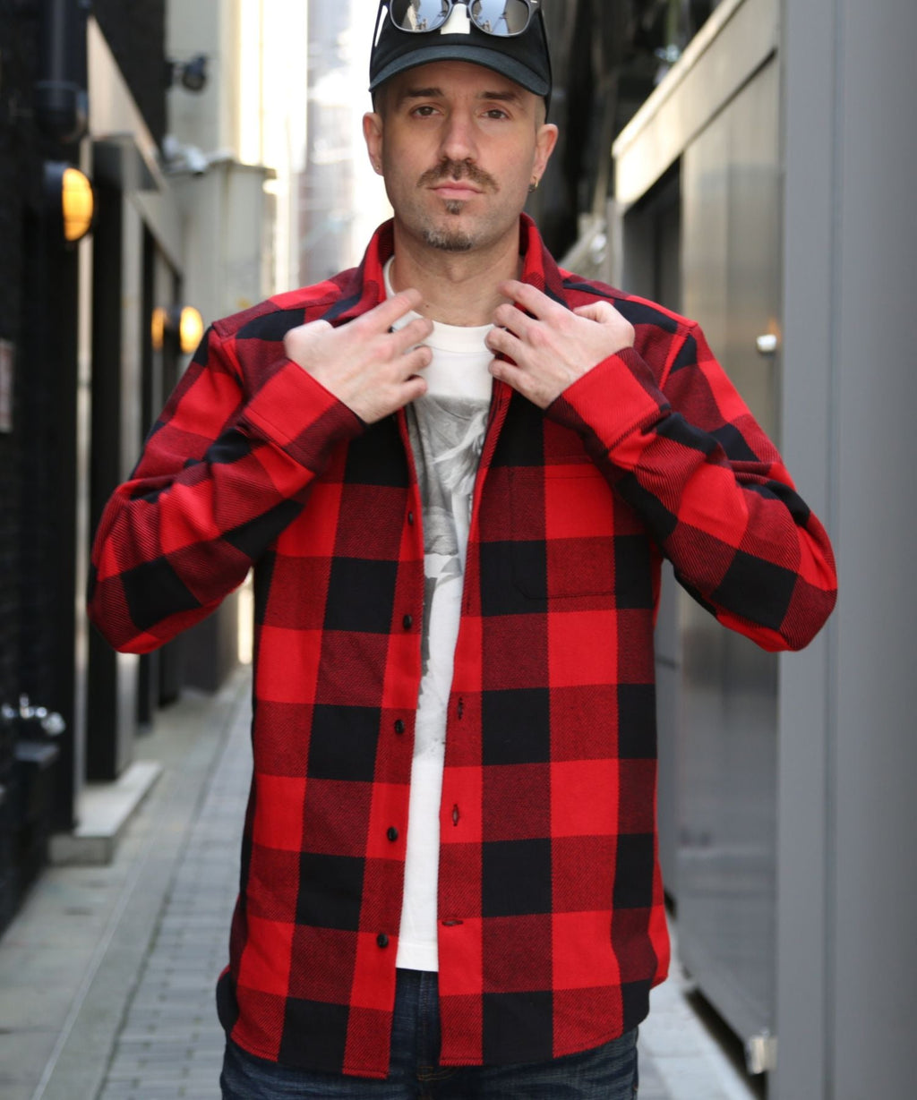 Camicia a quadri buffalo