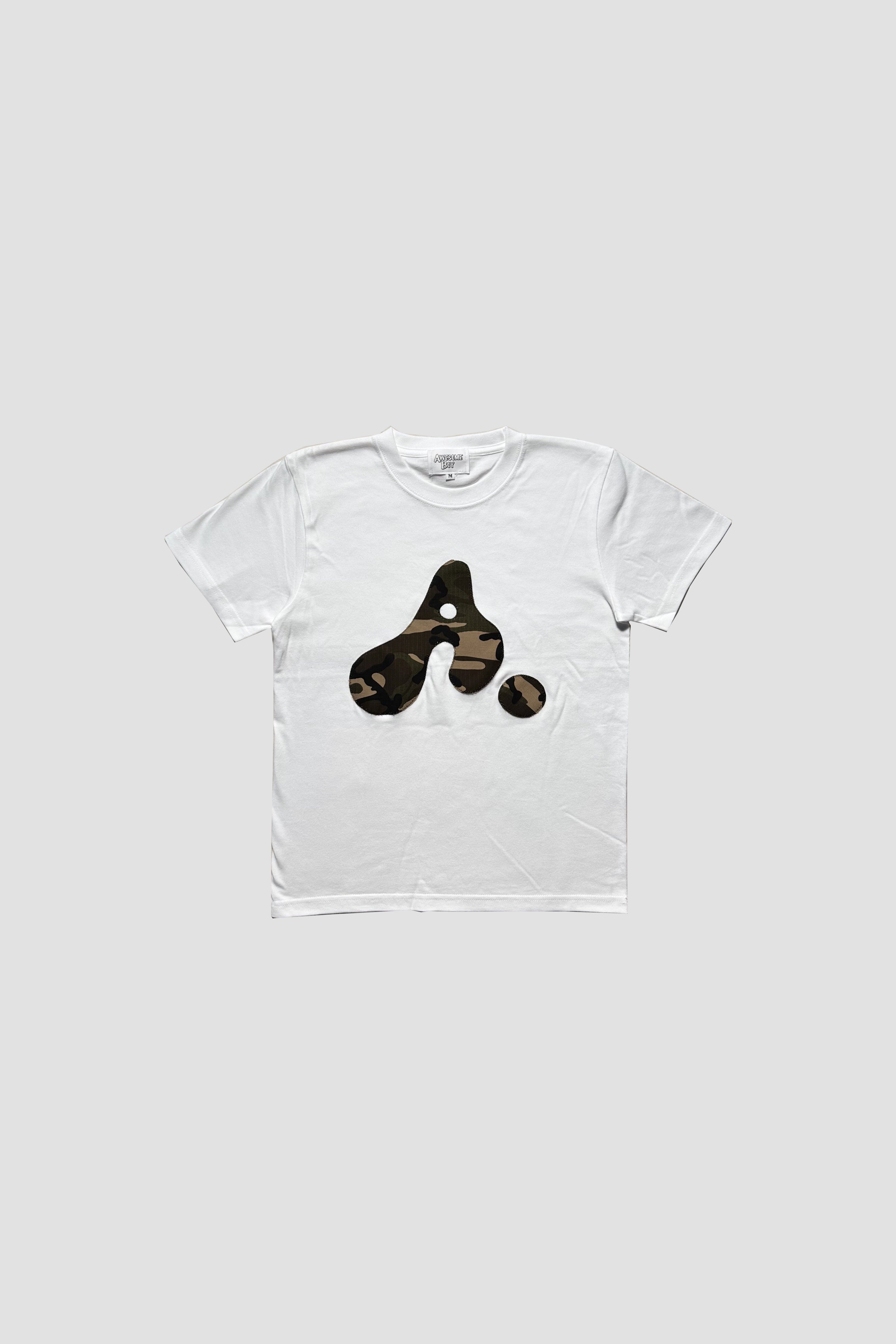 T-SHIRT DONNA CON LOGO "A"(CAMO 3)