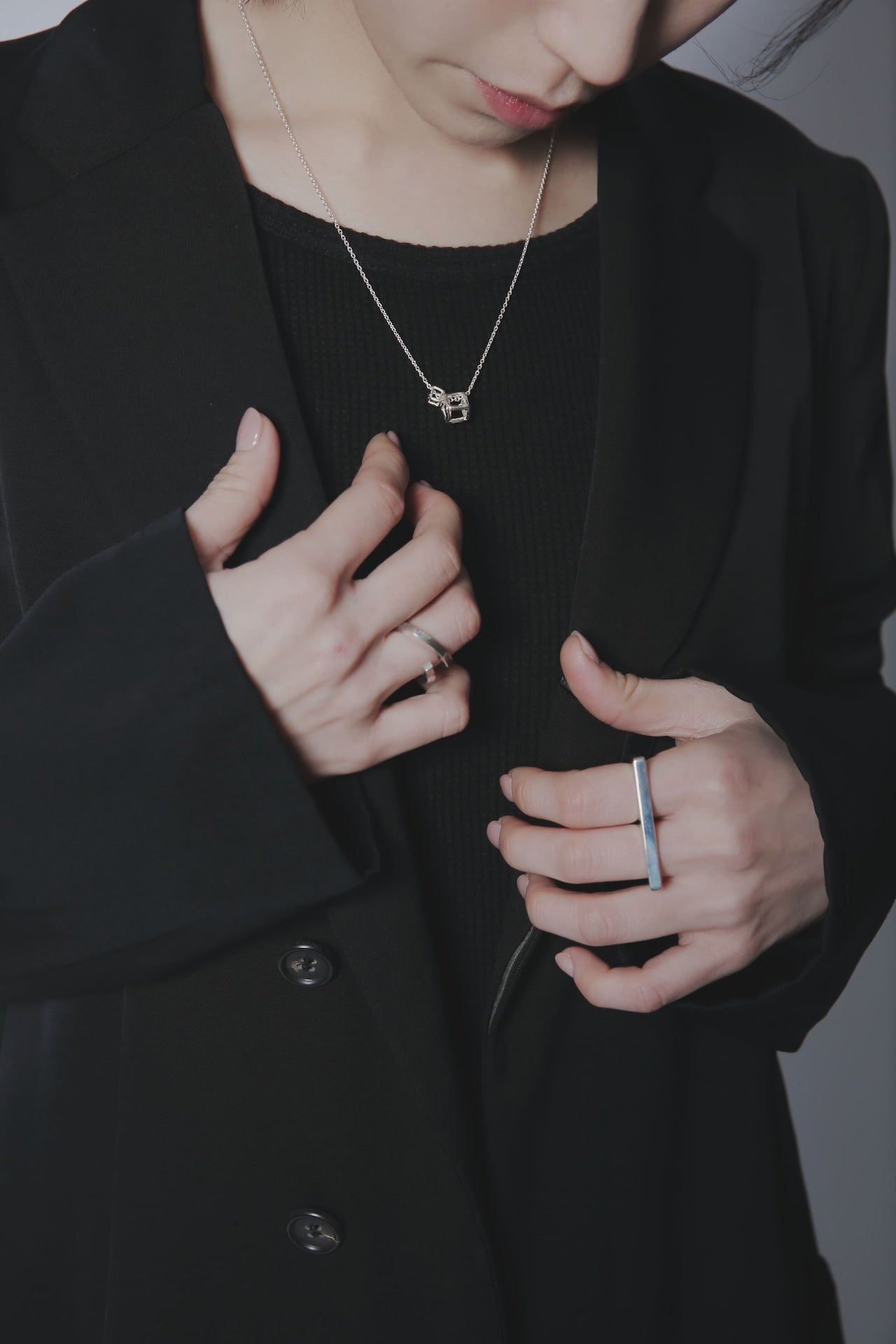 Collana in argento 925 | Catena 50cm | 23-N-004-50