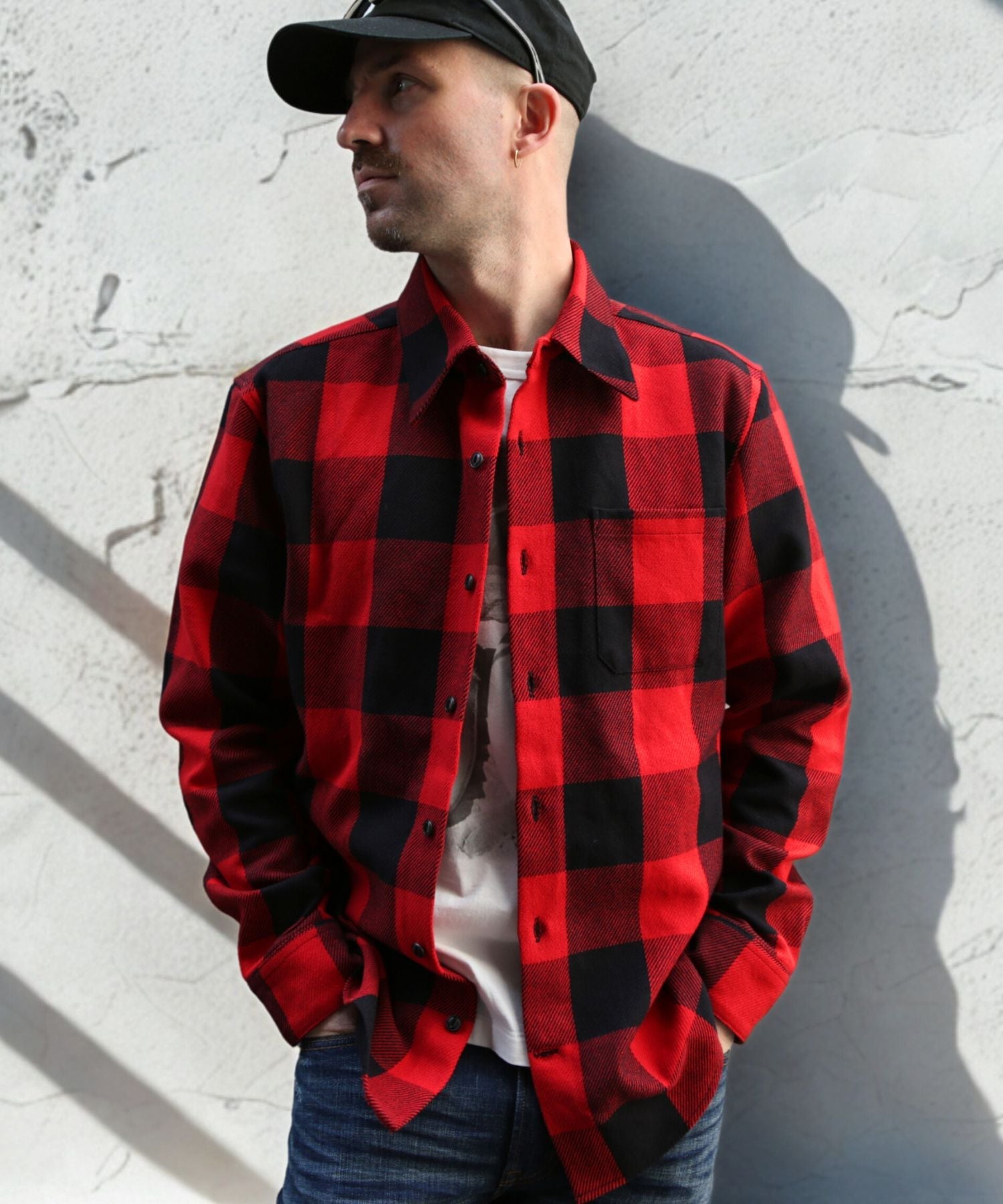 Camicia a quadri buffalo