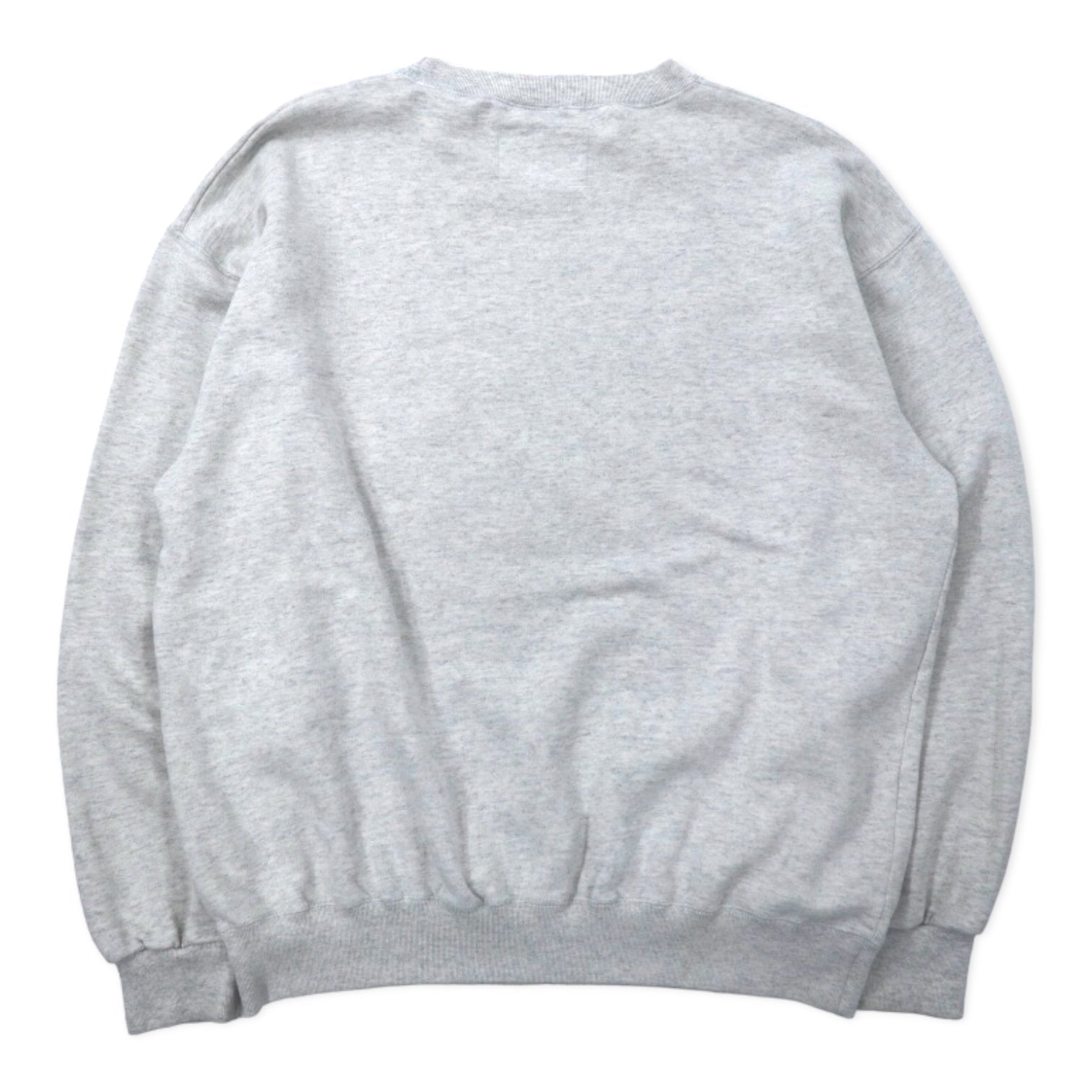 Champion Made in Italy anni '80 Logo script ricamato Felpa XL Grigio Cotone