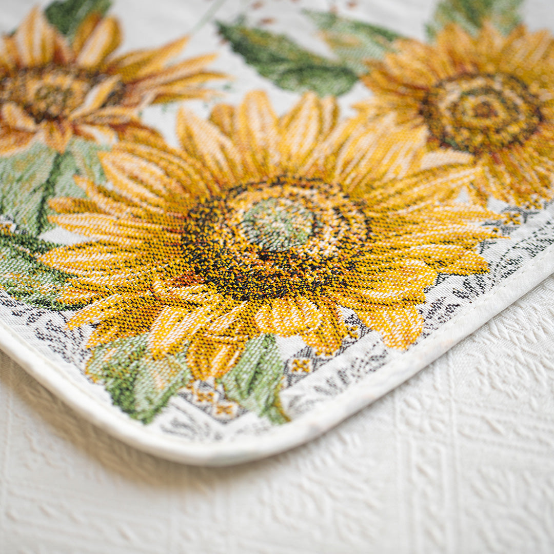 Tovaglietta Girasole - Bianca