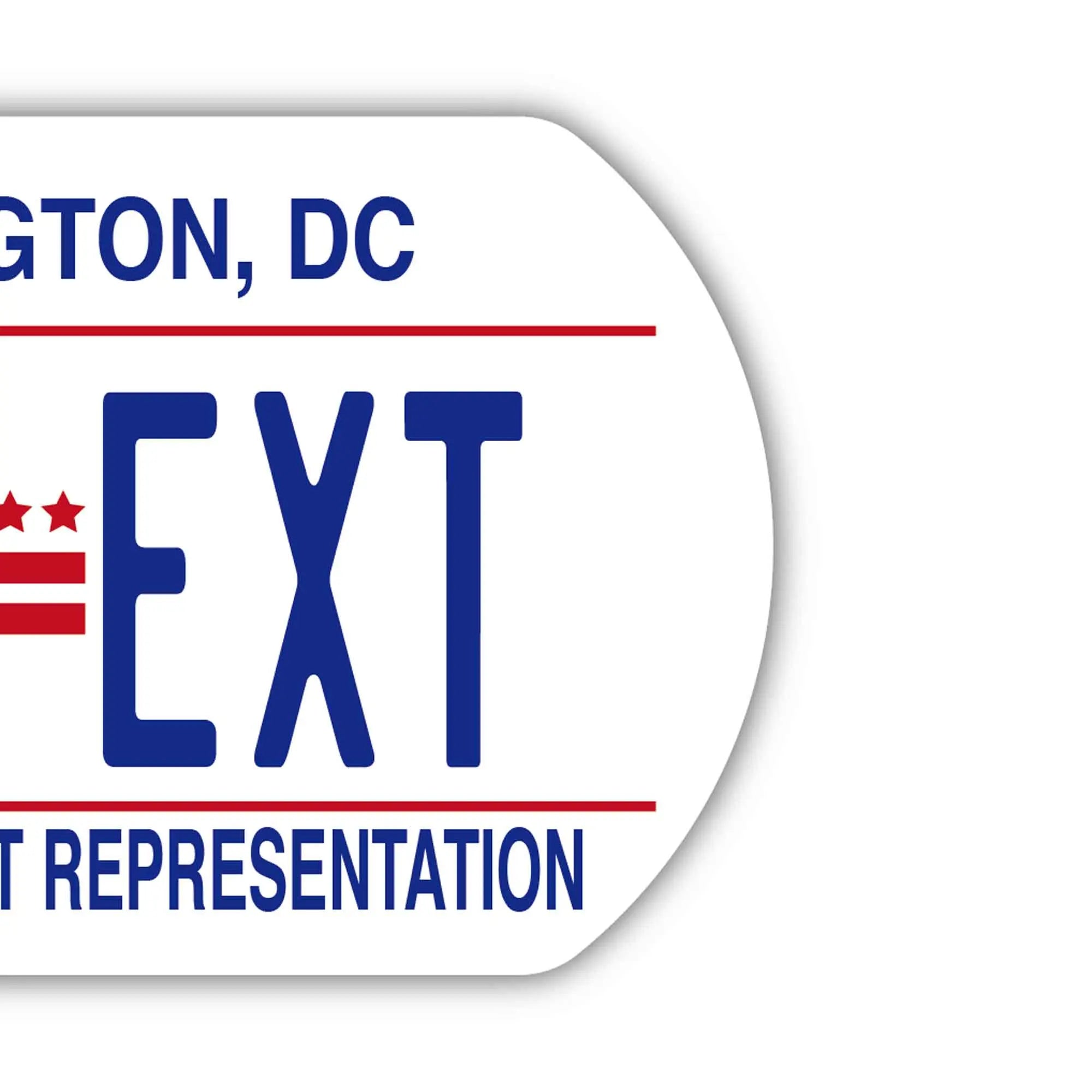 【Medaglietta identificativa/Dog tag per cani】Washington DC/Portachiavi personalizzato a forma di targa americana originale