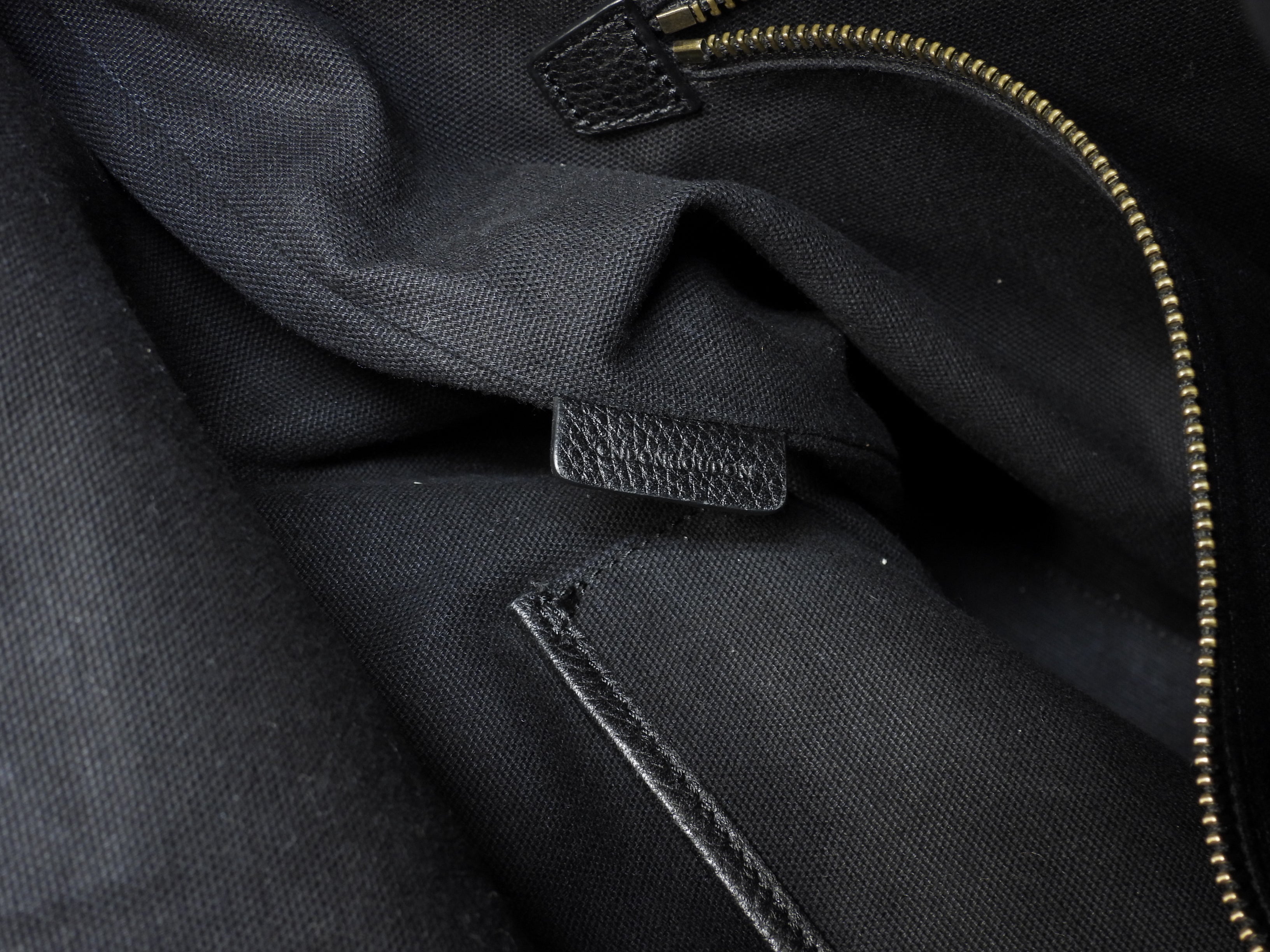 Burberry tote bag da uomo in pelle nera, con tracolla, ottimo stato @ 8