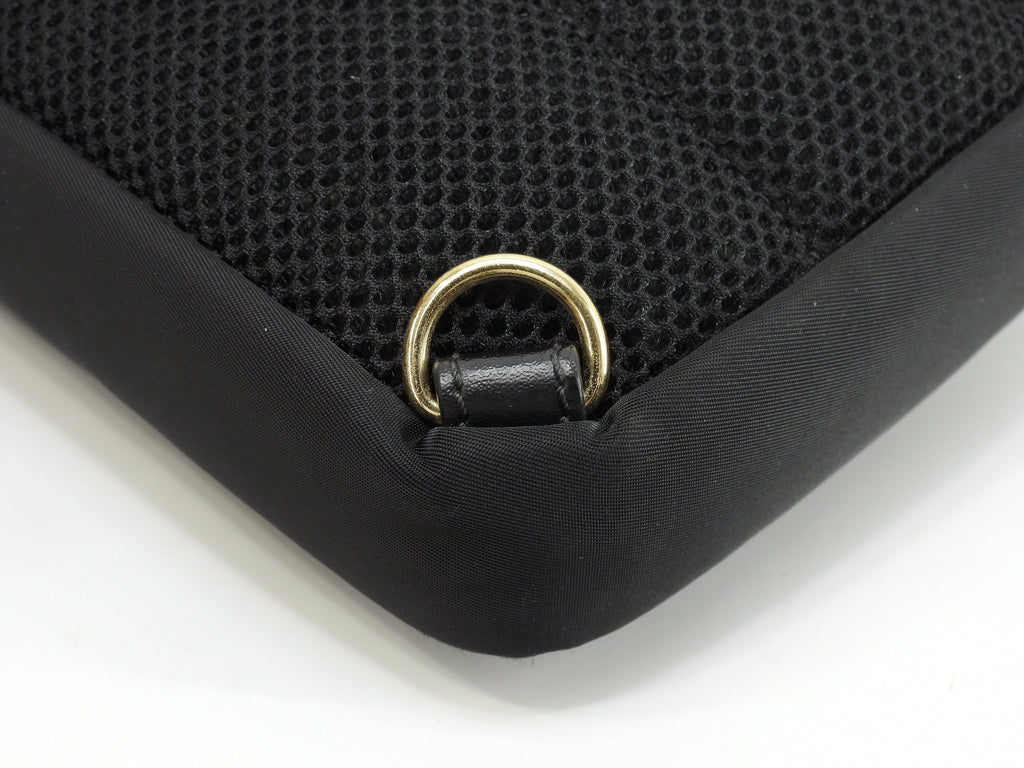 Fendi marsupio Mostro in nylon nero, belt bag, ottime condizioni @ 62