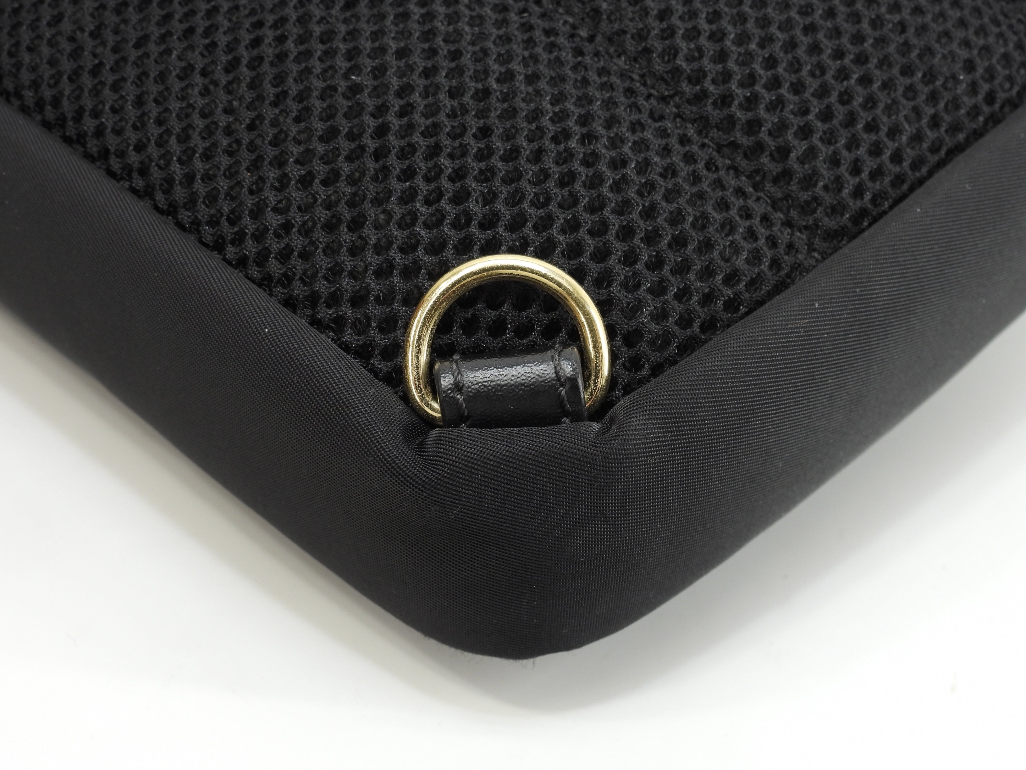 Fendi marsupio Mostro in nylon nero, belt bag, ottime condizioni @ 62